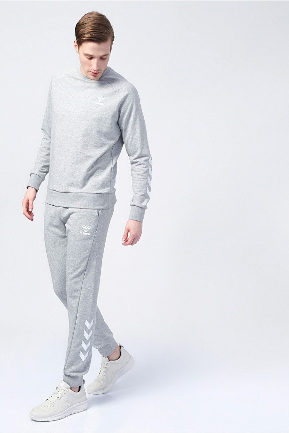 Hummel T-Isam 2.0 Regular  Erkek Eşofman Altı 931468-2006 Gri