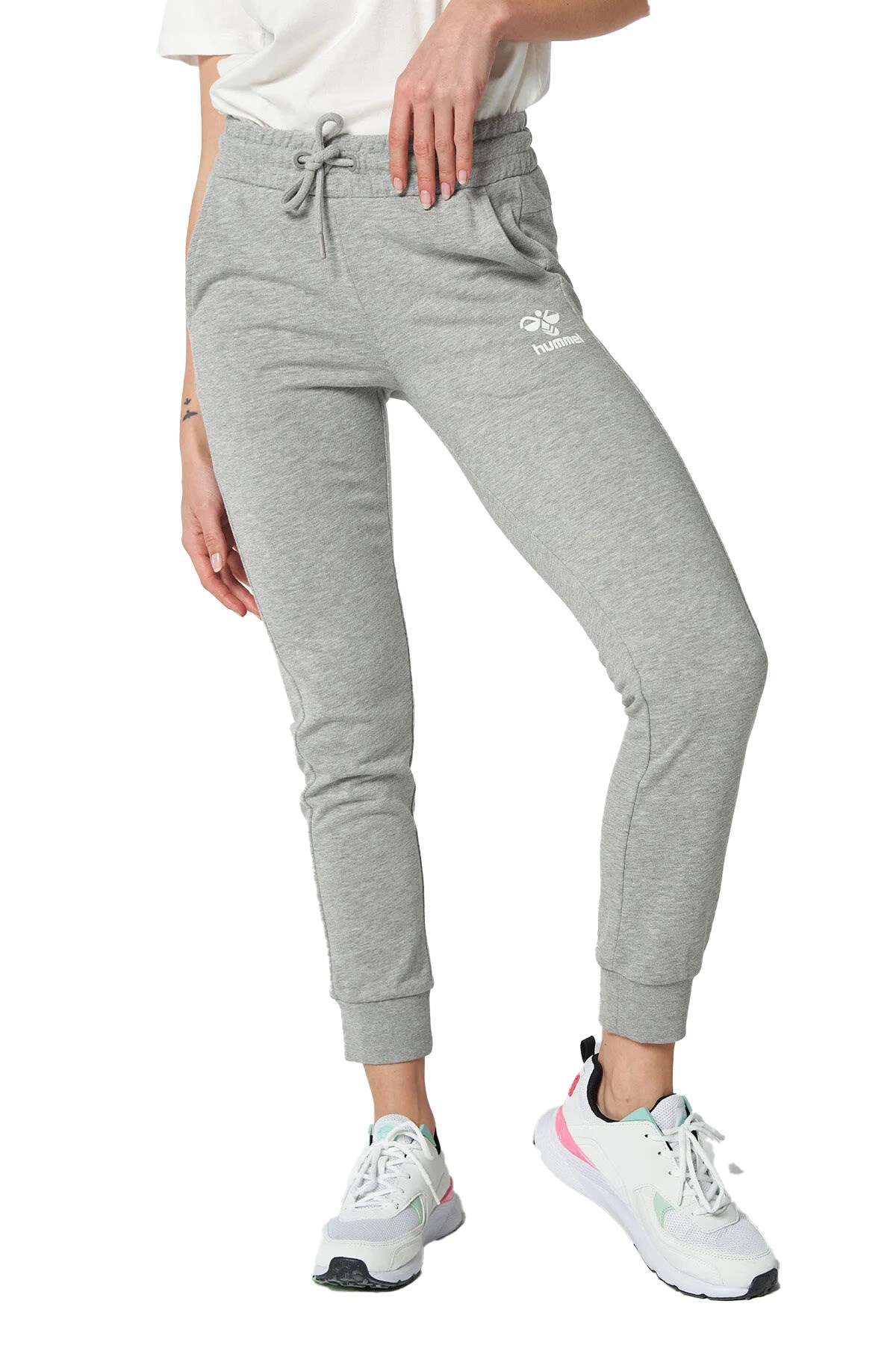 Hummel T-Noni 2.0 Regular  Kadın Eşofman Altı 931470-2006 Gri