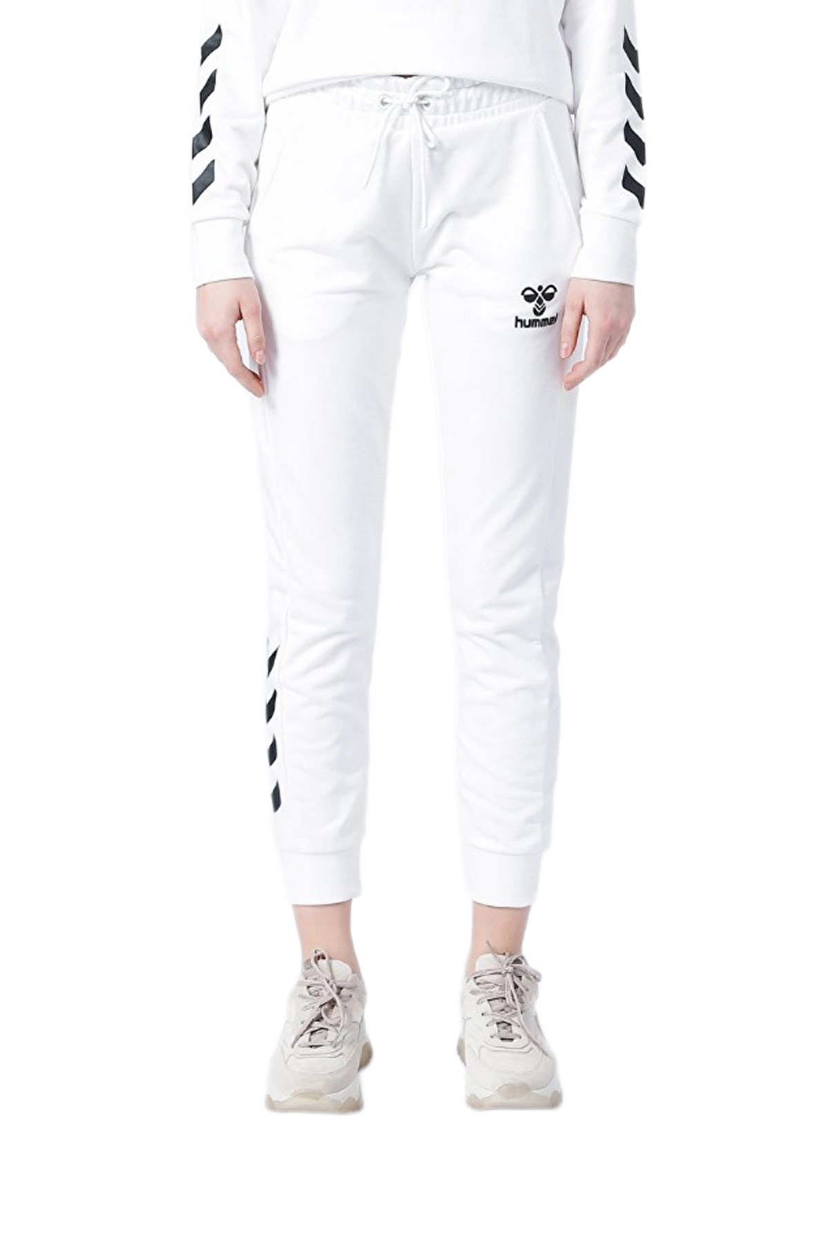 Hummel T-Noni 2.0 Regular  Kadın Eşofman Altı 931470-9003 Beyaz