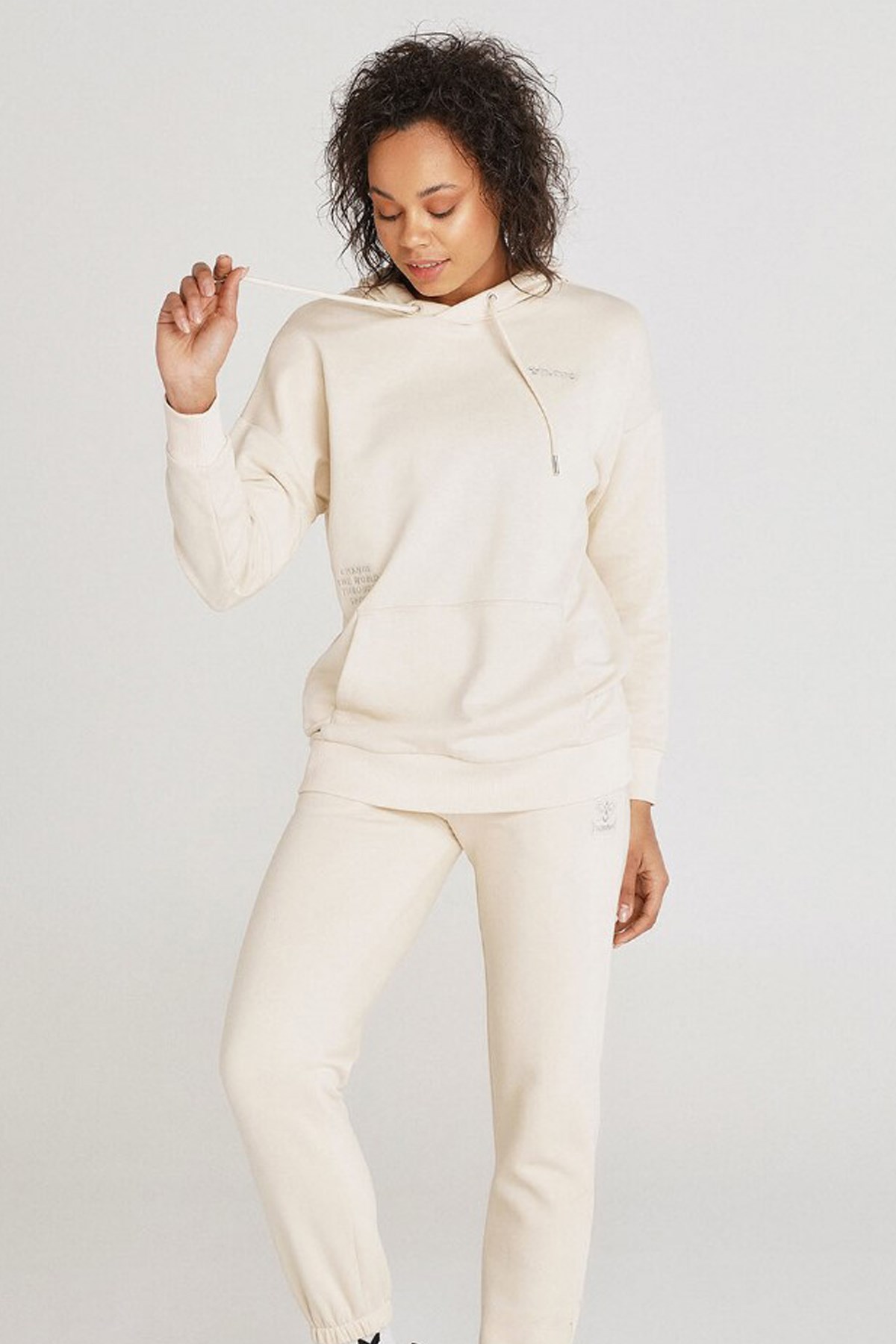 Hummel Wismer Jogger Kadın Eşofman Altı 931576-1059 Bej
