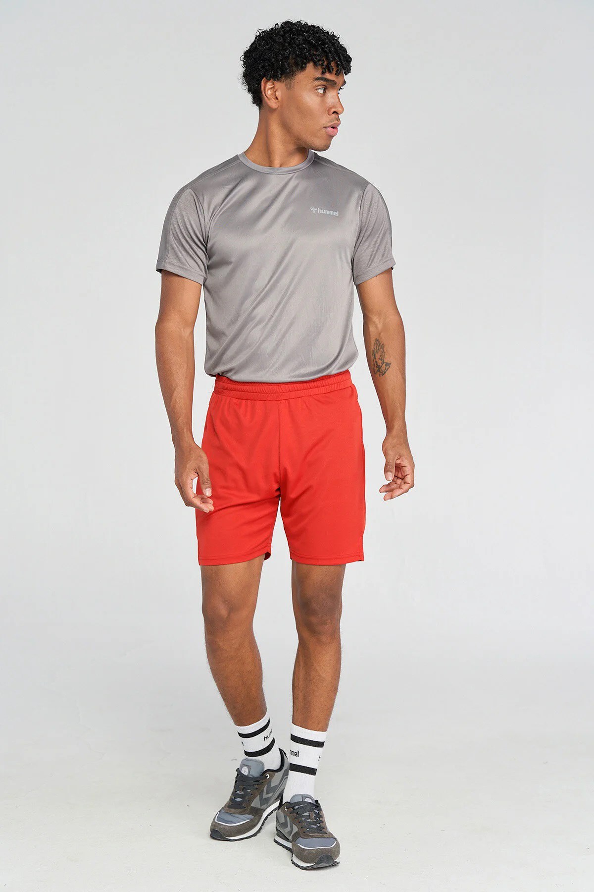 Hummel Topaz Erkek Şort 931582-2220 Kırmızı
