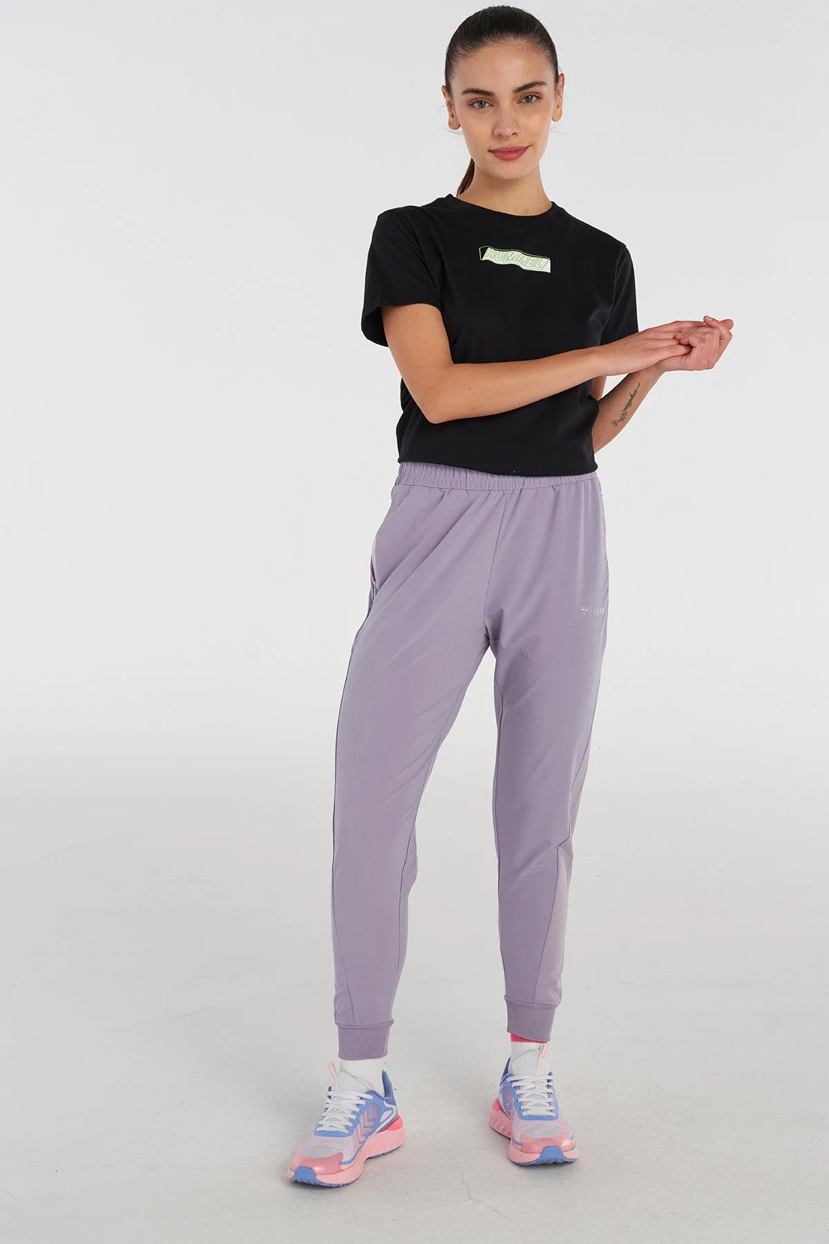 Hummel Mabila 7/8 Kadın Eşofman Altı 931623-3182 Mor