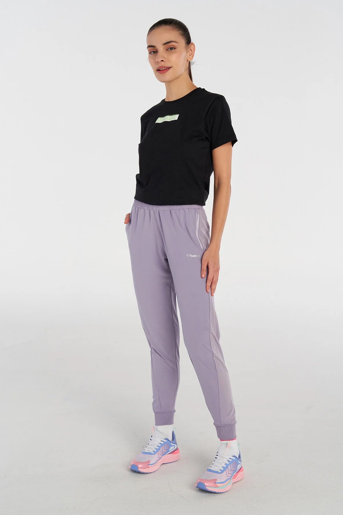 Hummel Mabila 7/8 Kadın Eşofman Altı 931623-3182 Mor