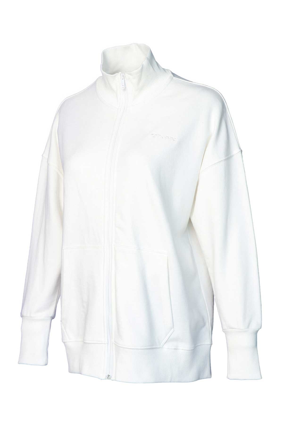 Hummel Sofia Kadın Fermuarlı Ceket 931644-9003 Beyaz
