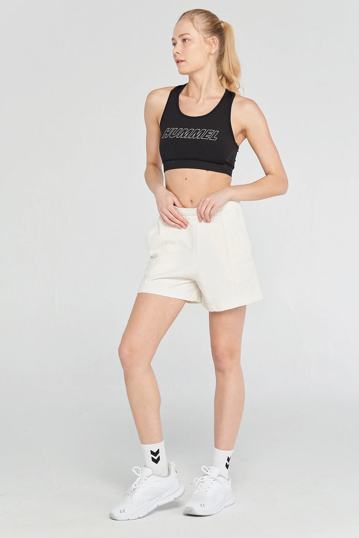 Hummel Sofia Kadın Şort 931659-9003 Beyaz