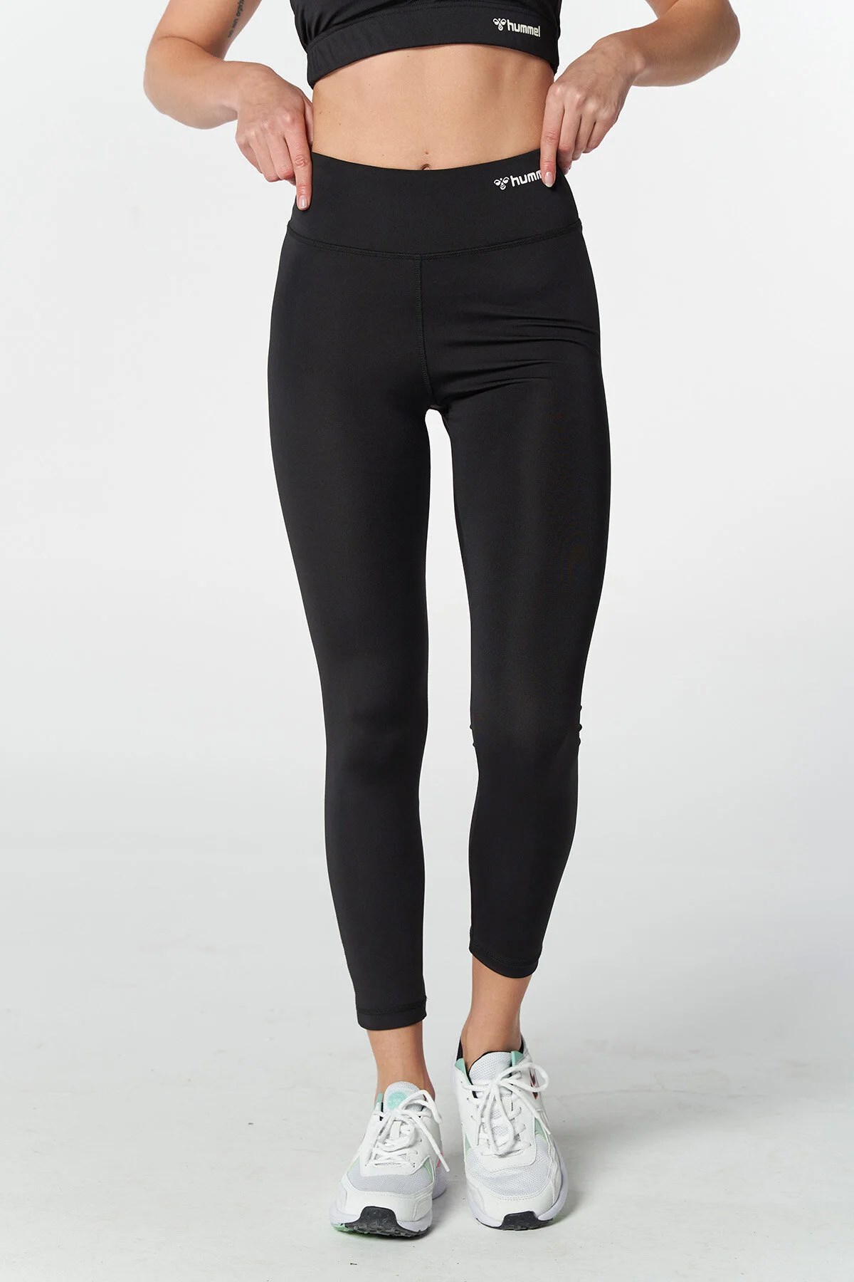 Hummel T-Mt Active High Waist 7/8 Kadın Tayt 931763-2001 Siyah