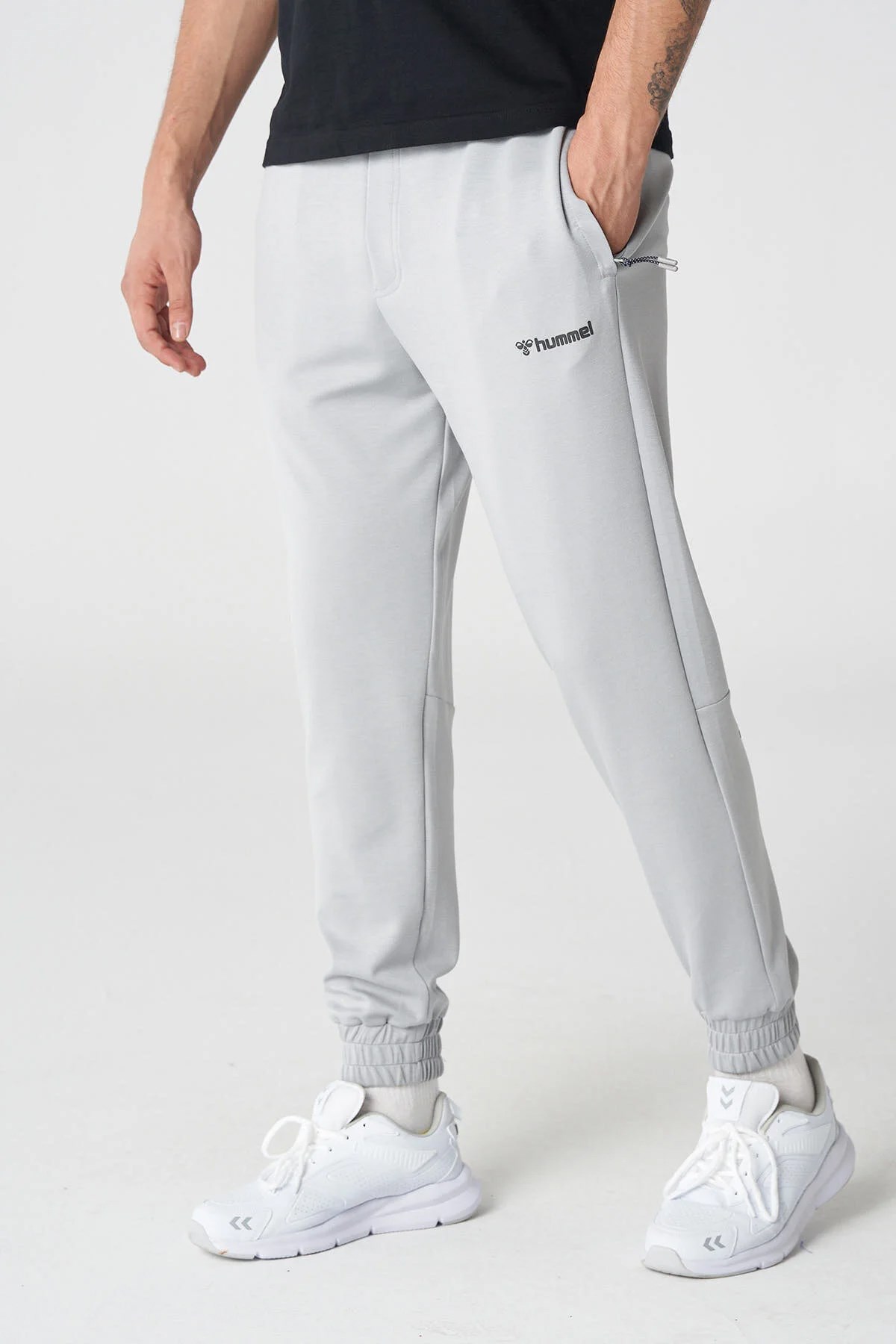 Hummel Ajay Erkek Eşofman Altı 931776-2521 Gri