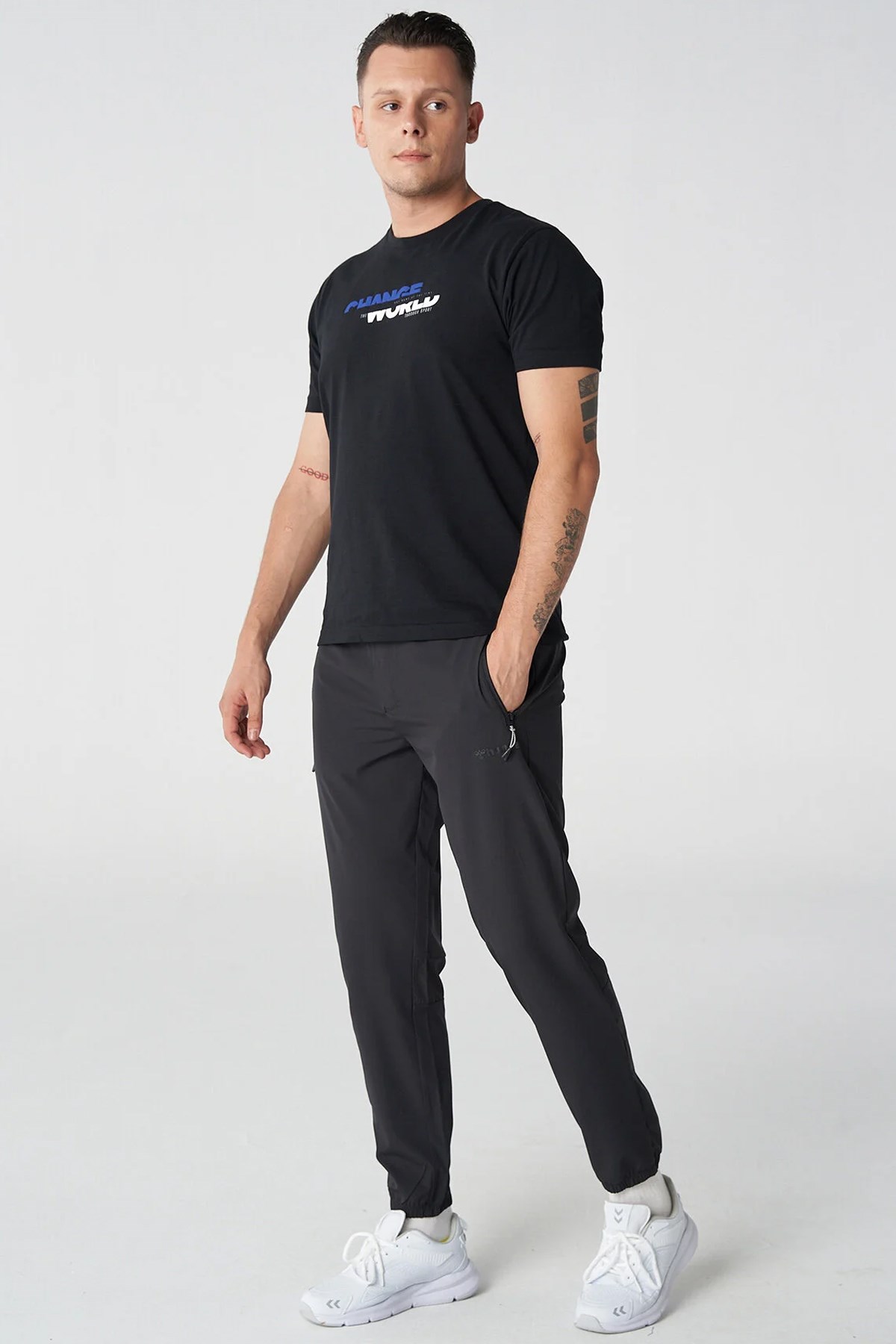 Hummel Ryen Erkek Eşofman Altı 931880-2001 Siyah