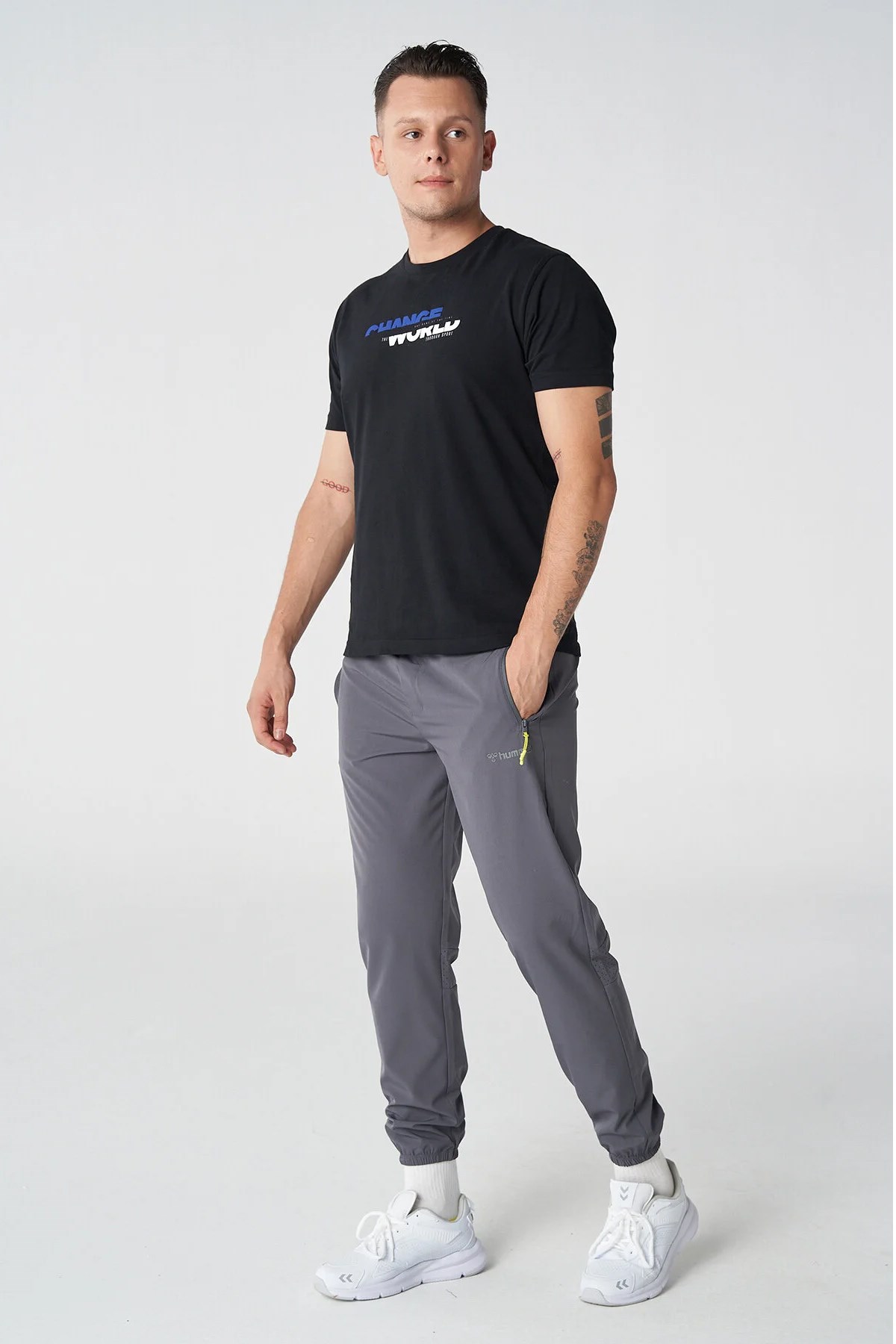 Hummel Ryen Erkek Eşofman Altı 931880-3902 Gri