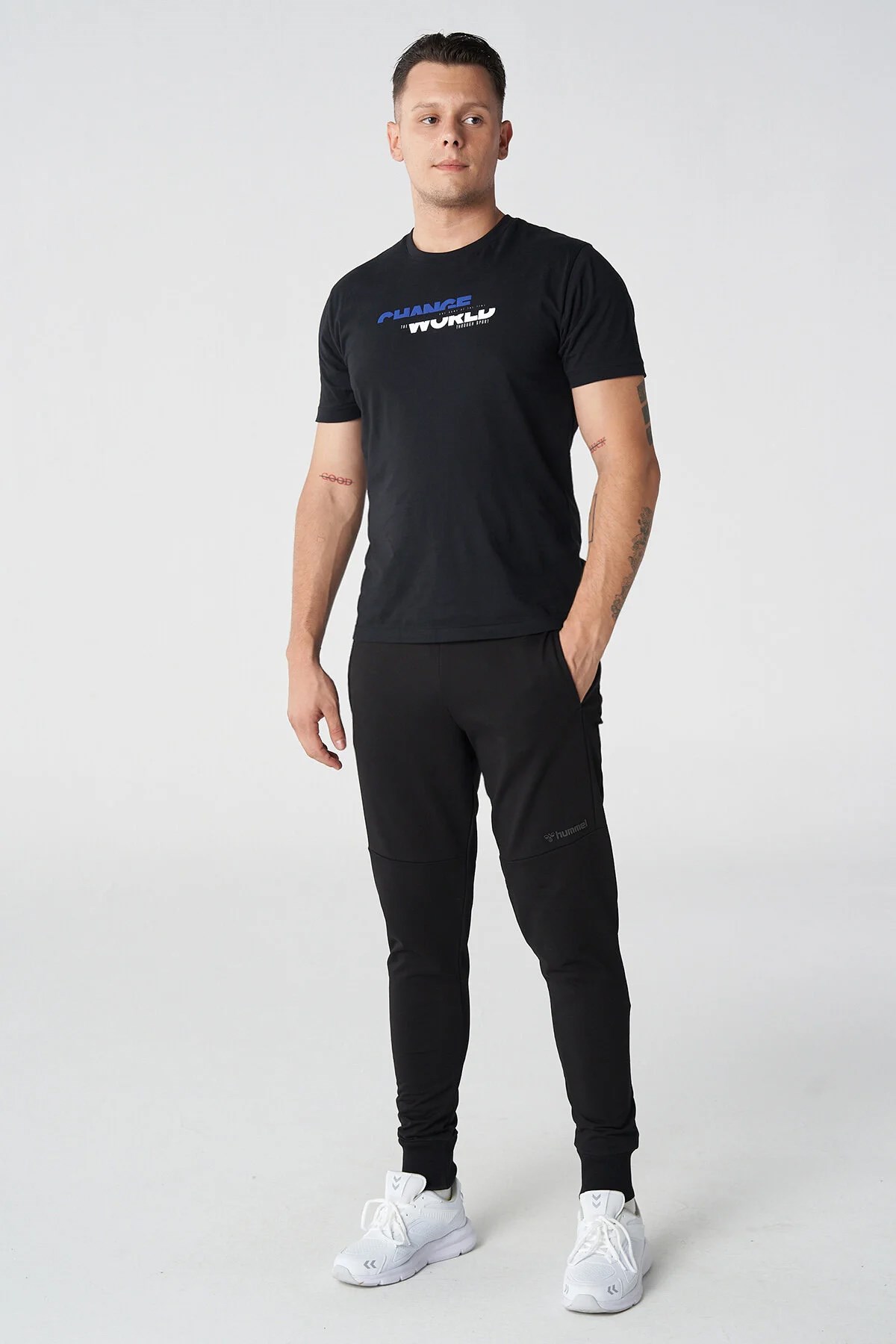 Hummel Yissa Erkek Eşofman Altı 931902-2001 Siyah