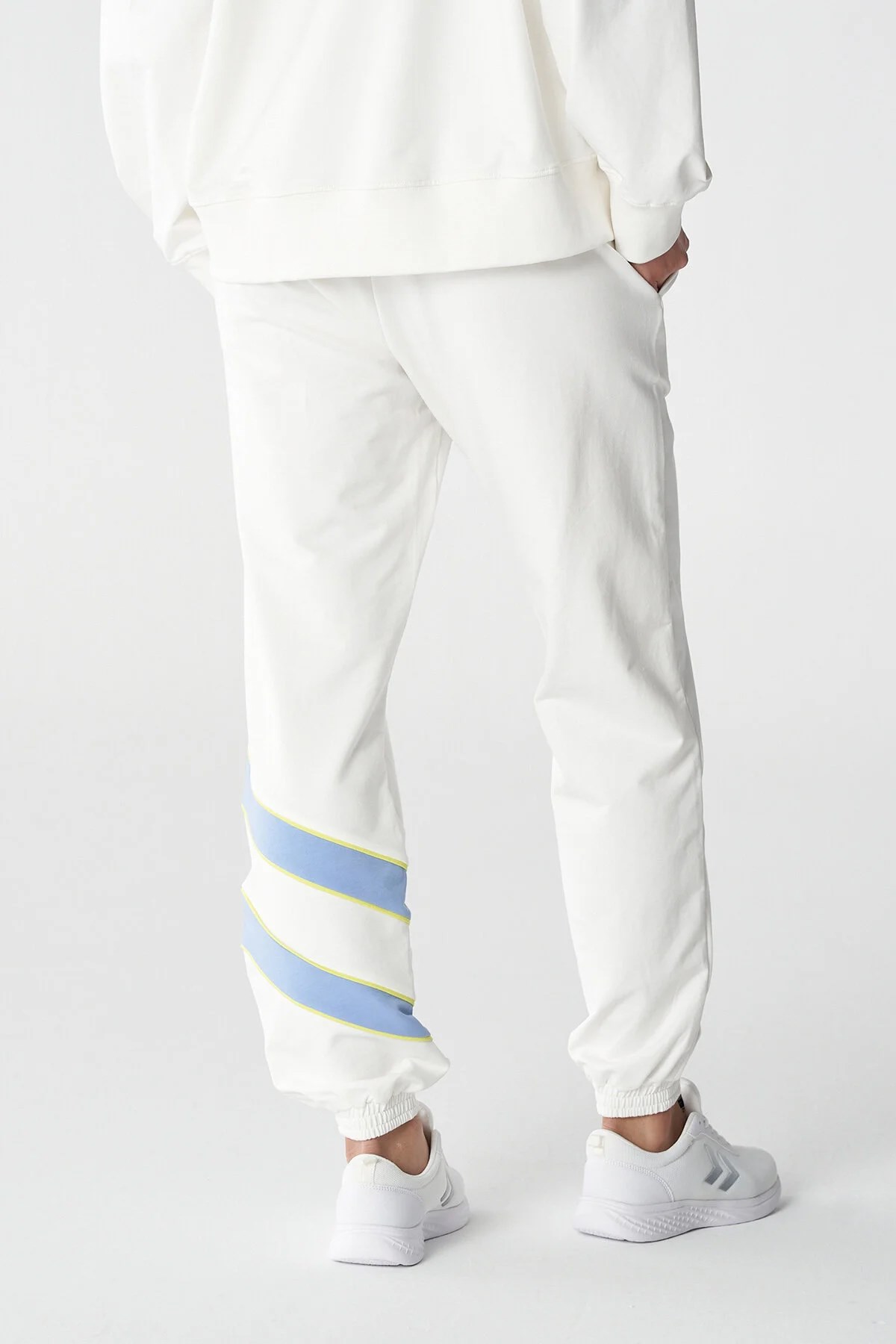 Hummel Lile Sweat Kadın Eşofman Altı 931911-9003 Beyaz