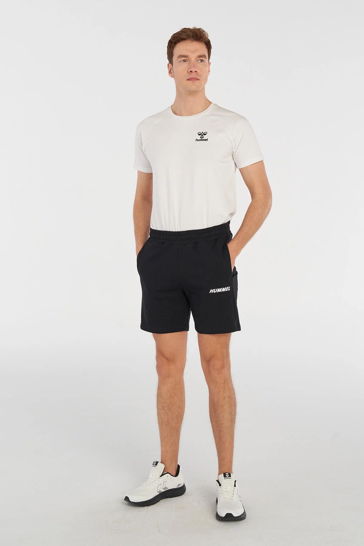 Hummel Elemental Cotton Erkek Şort 931980-2001 Siyah