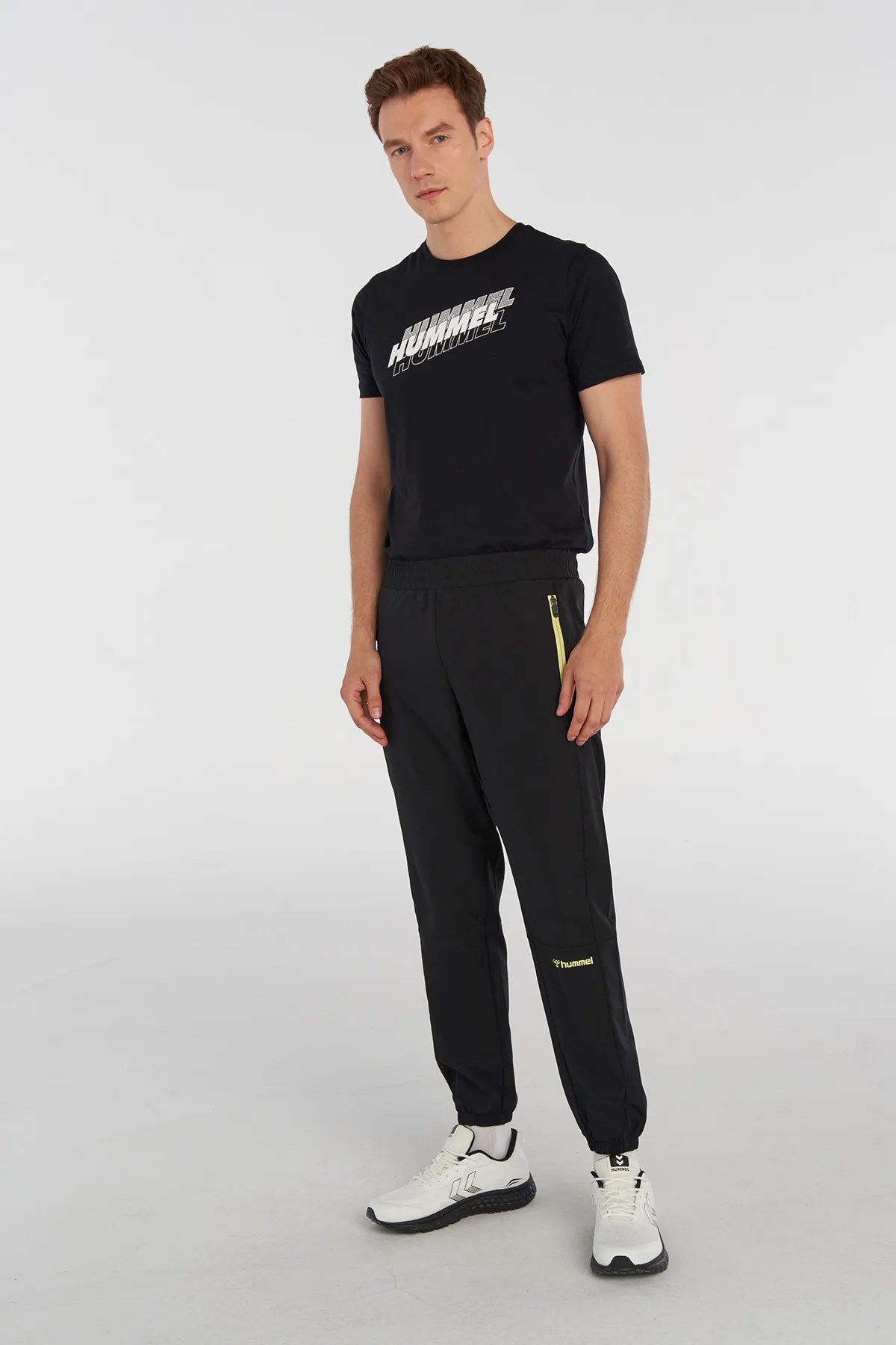 Hummel  Freys Erkek Eşofman Alt Siyah