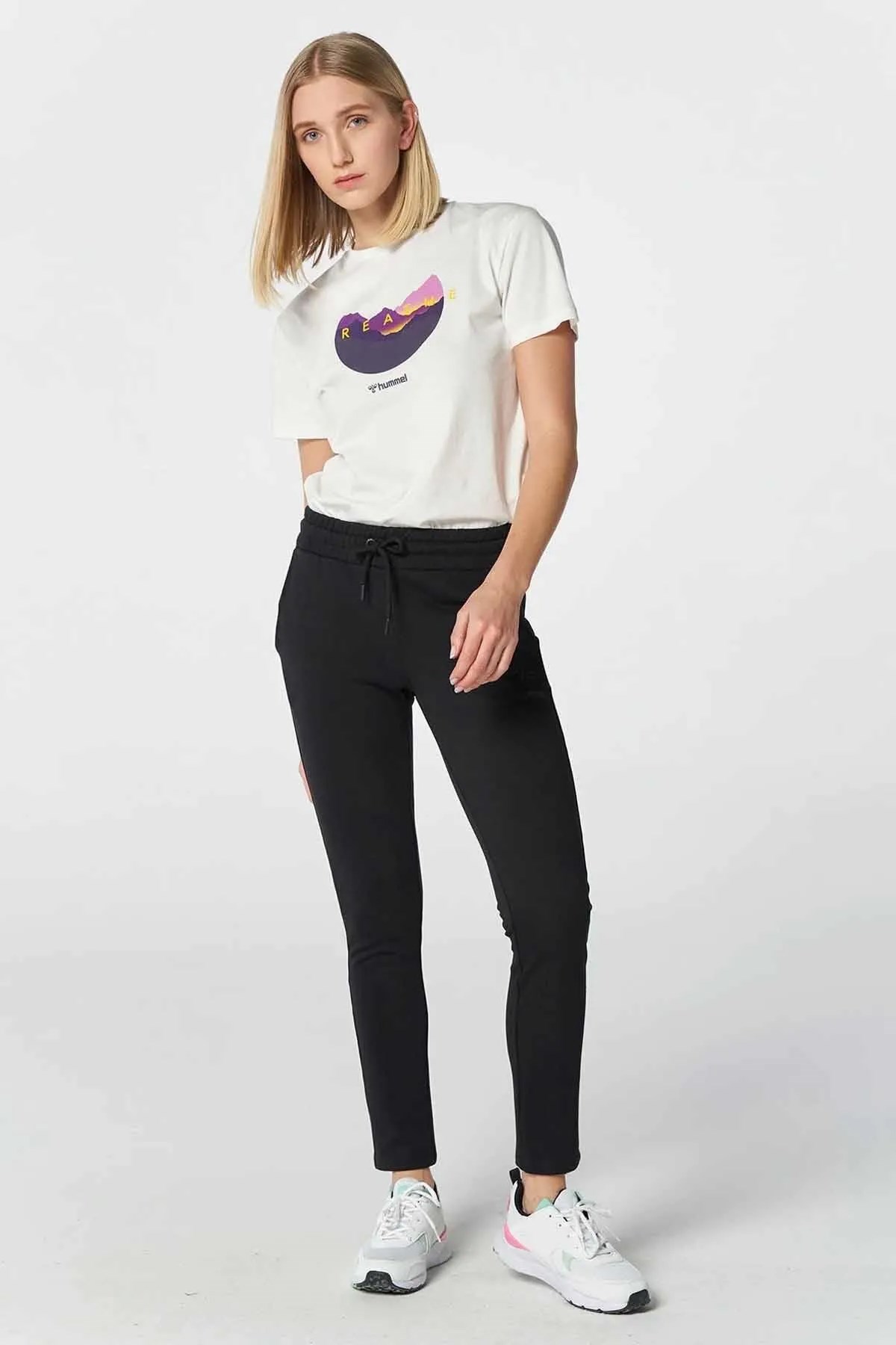 Hummel Nesex Tapered Kadın Eşofman Altı 932098-2001 Siyah