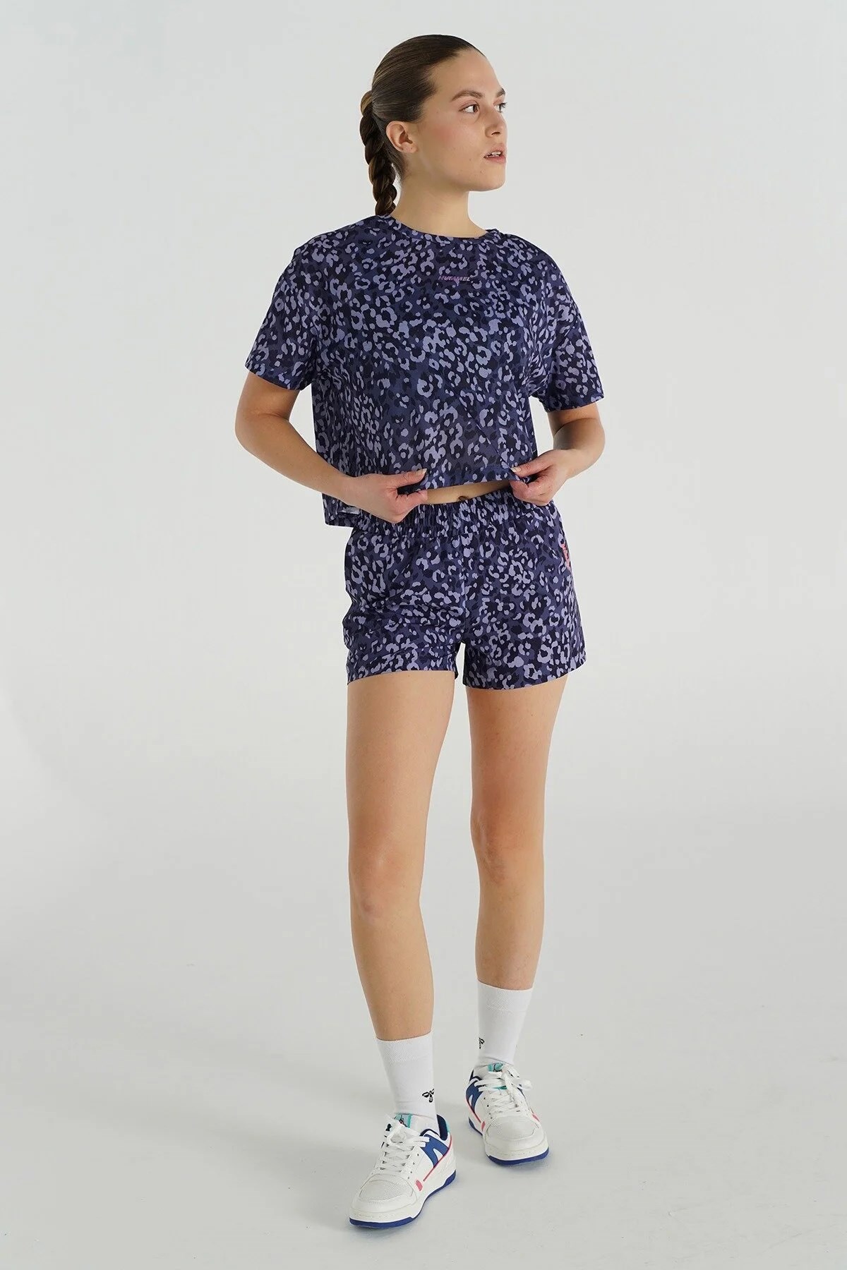 Hummel Gale Kadın Şort 932166-9963 Mavi