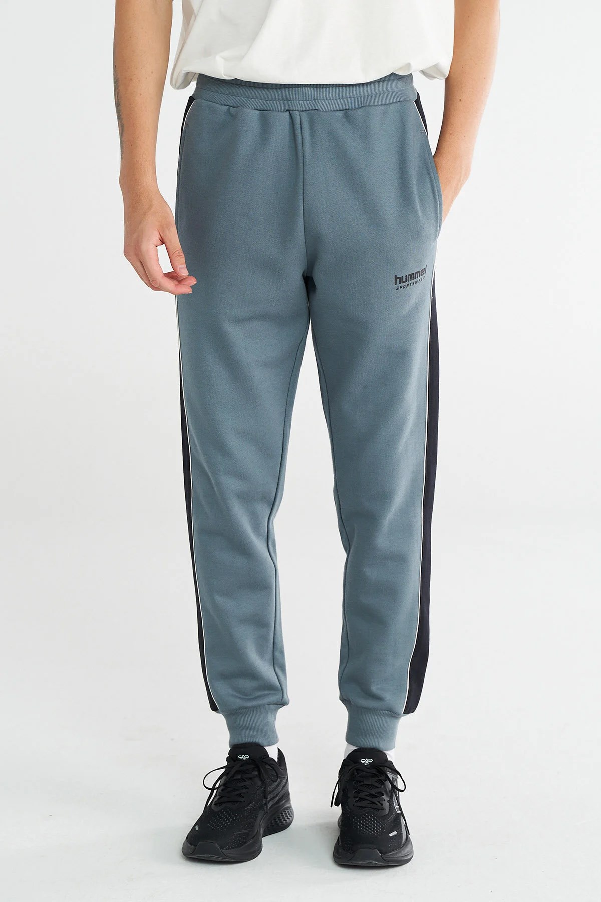 Hummel Royce Erkek Eşofman Altı 932364-7319 Mavi