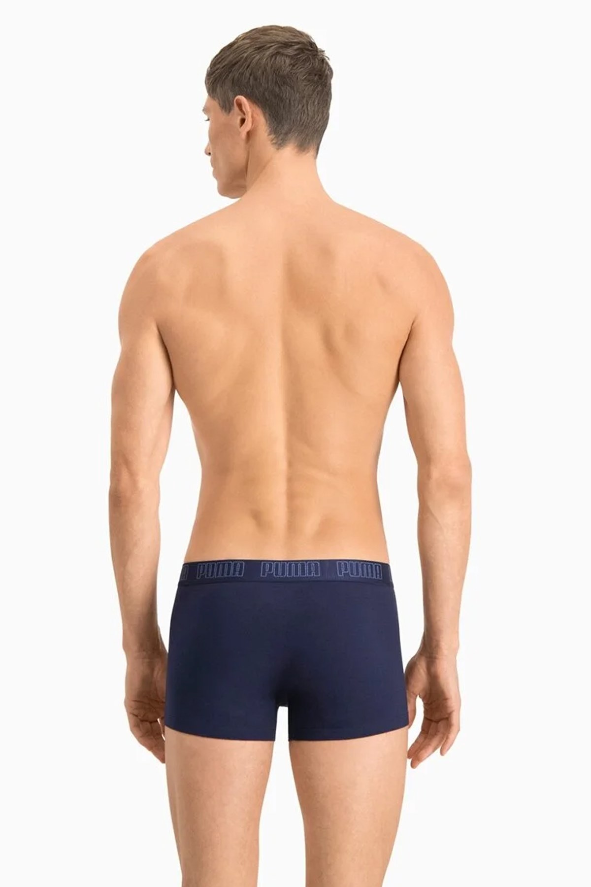 Puma Basic Trunk 2P Erkek 2li Boxer 93501506 Mavi