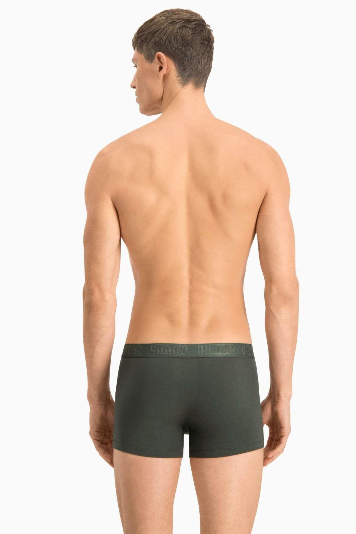Puma Basic Trunk 2P Erkek 2li Boxer 93501509 Yeşil
