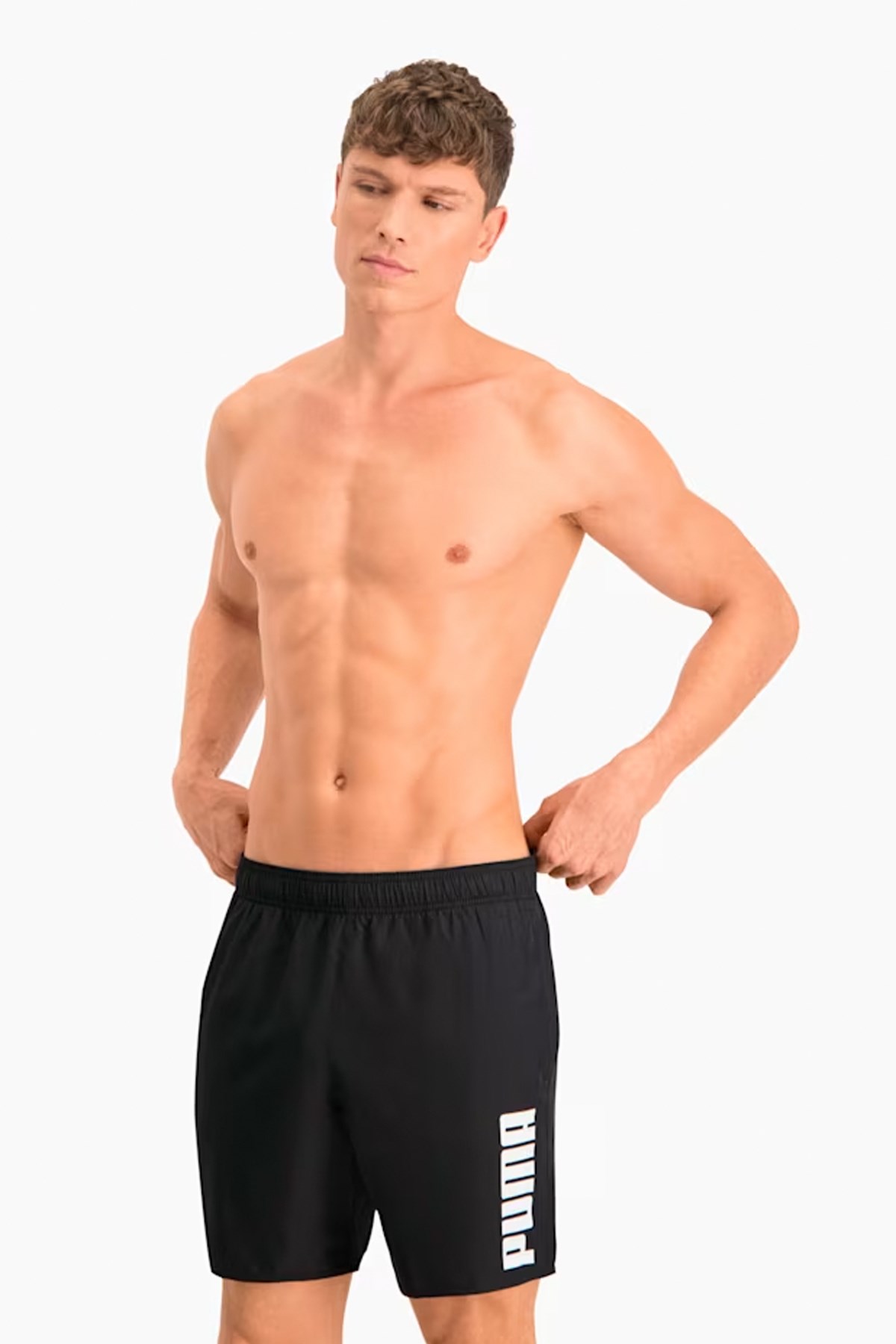 Puma Swım Men Mıd Erkek Deniz Şortu 93519405 Siyah