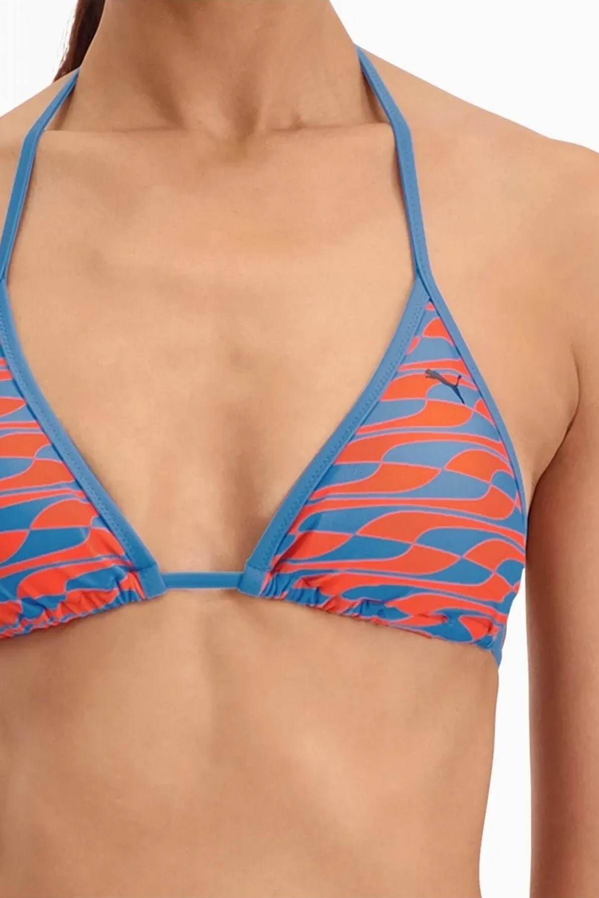 Puma Swım Women Üçgen Bikini Üst 93550701 Çok Renkli