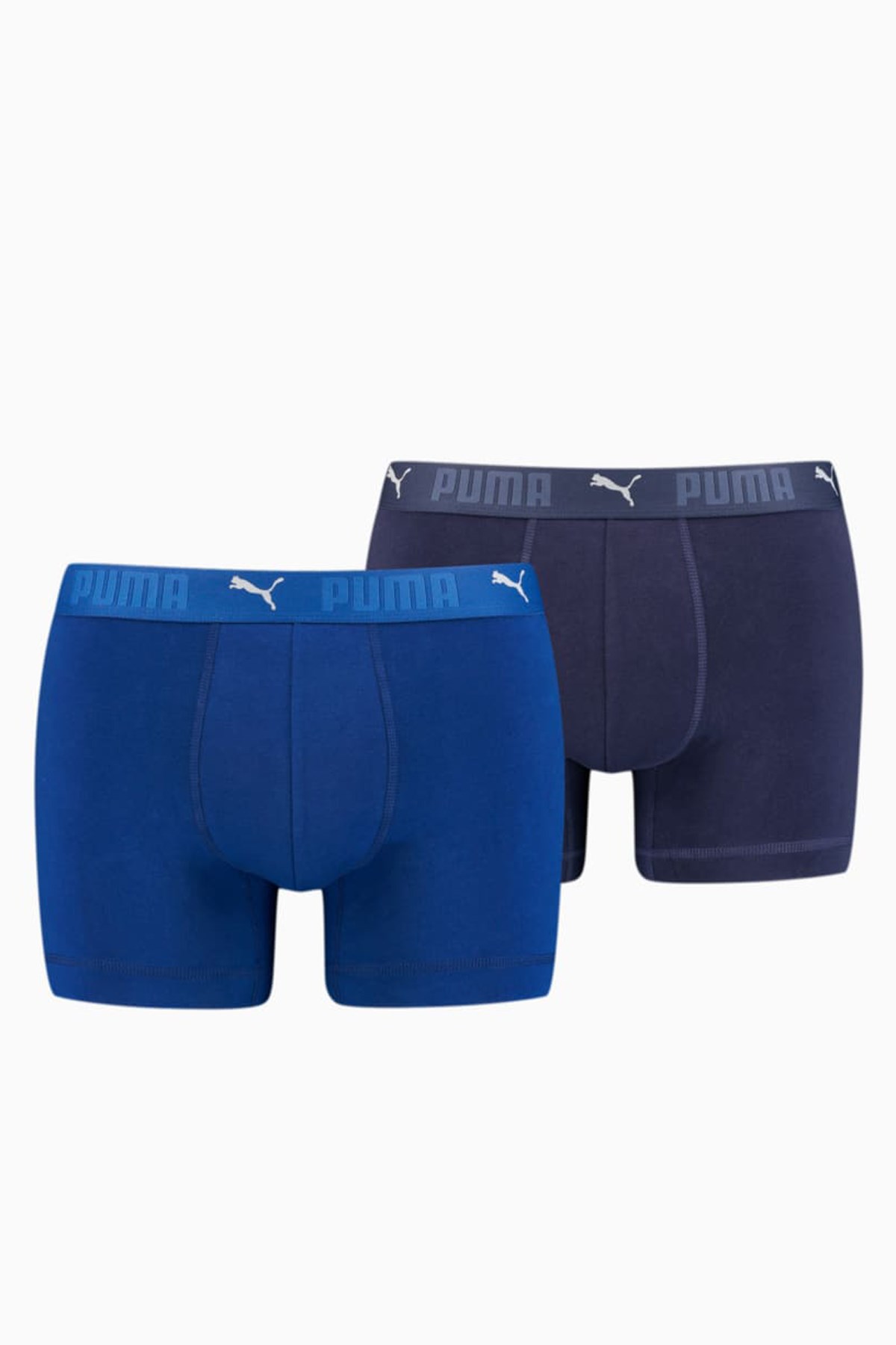 Puma Sport Cotton 2P Erkek Boxer 93552102 Mavi