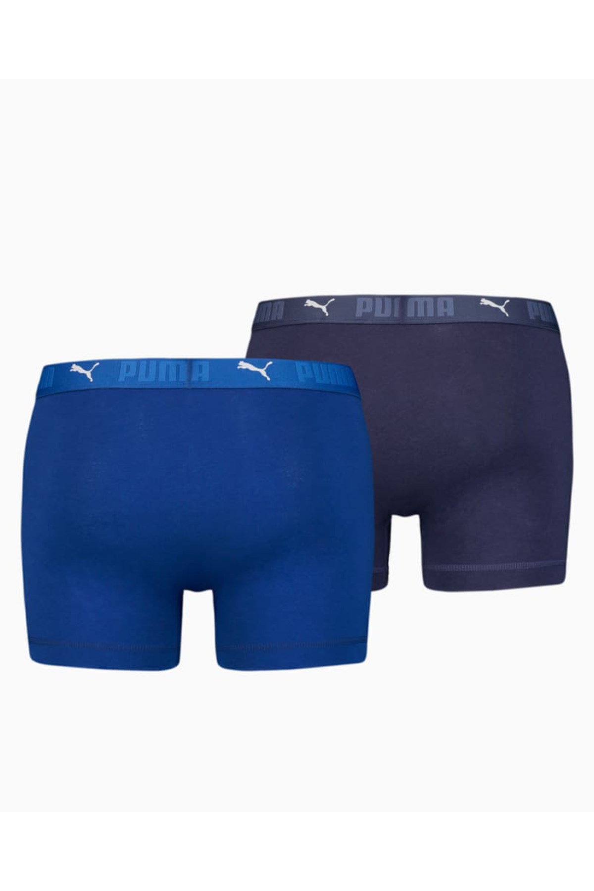 Puma Sport Cotton 2P Erkek Boxer 93552102 Mavi