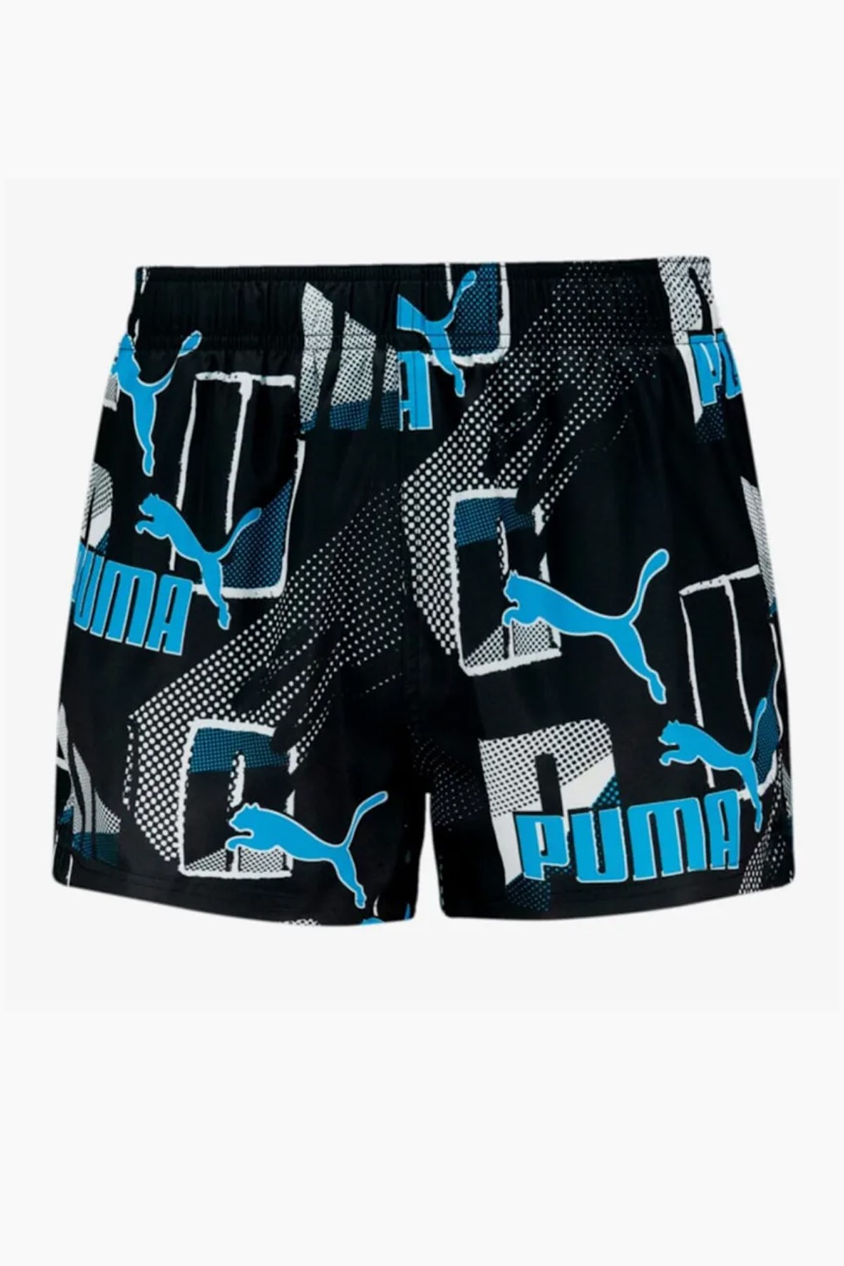 Puma Swım Men Prınt Logo Deniz Şortu 93836102 Siyah