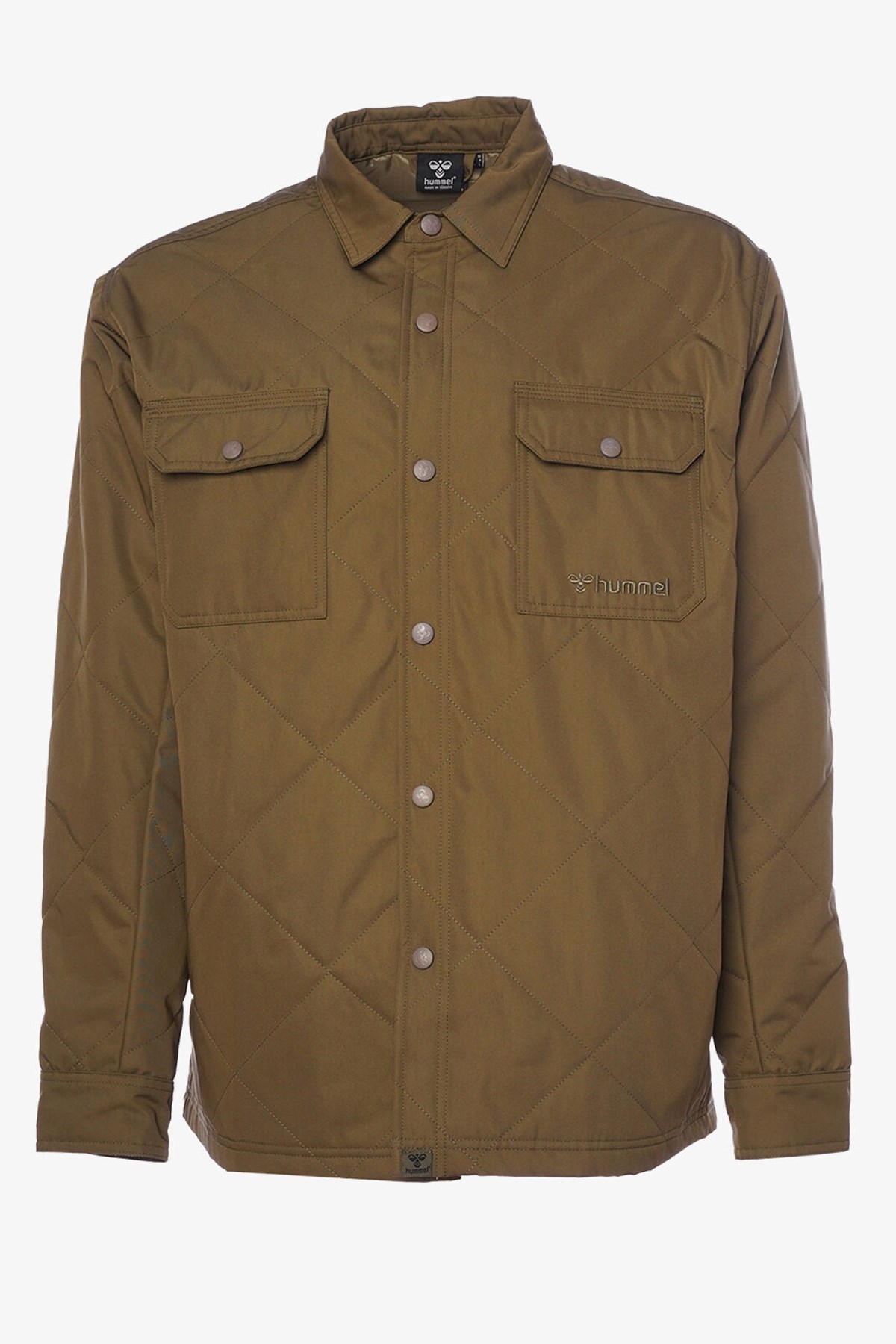 Hummel Marso Zip Erkek Mont 940245-6119 Haki