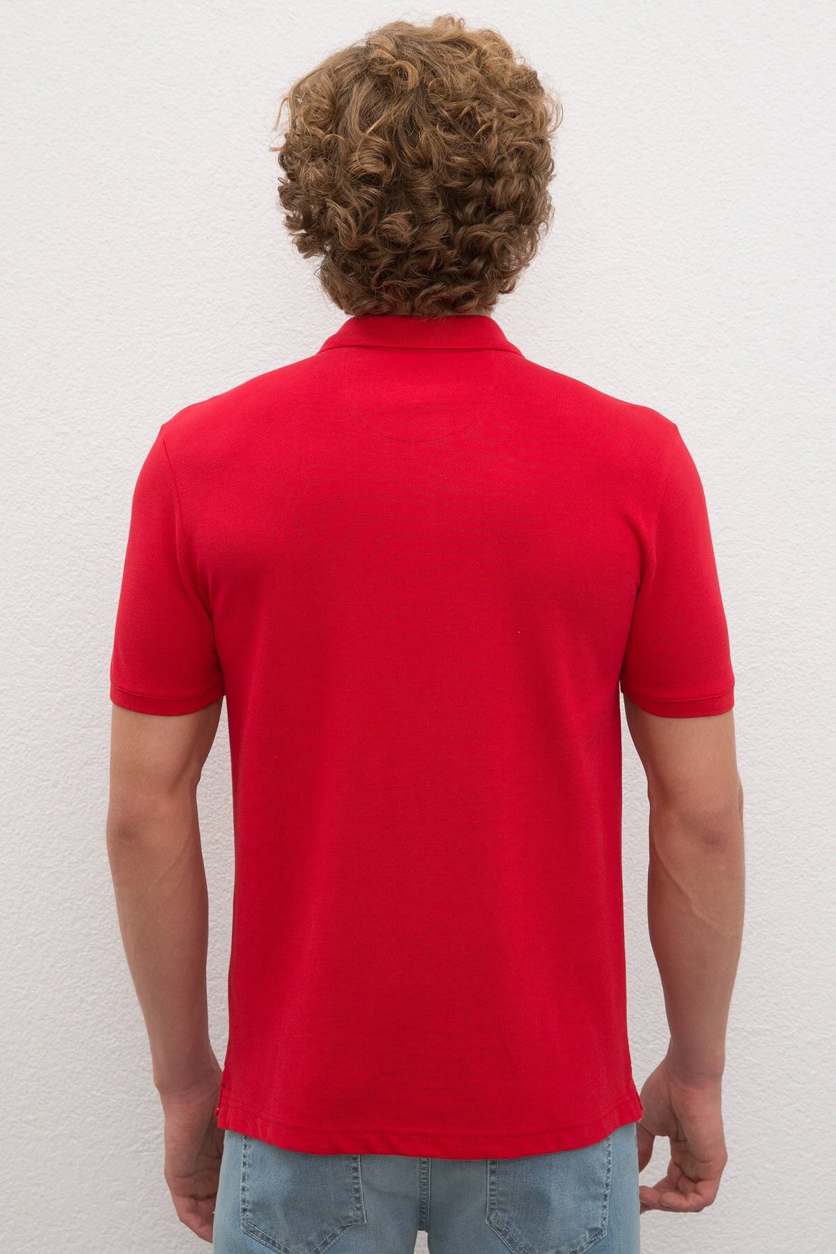 Us Polo Assn. Erkek Polo Tişört 948811 Kırmızı