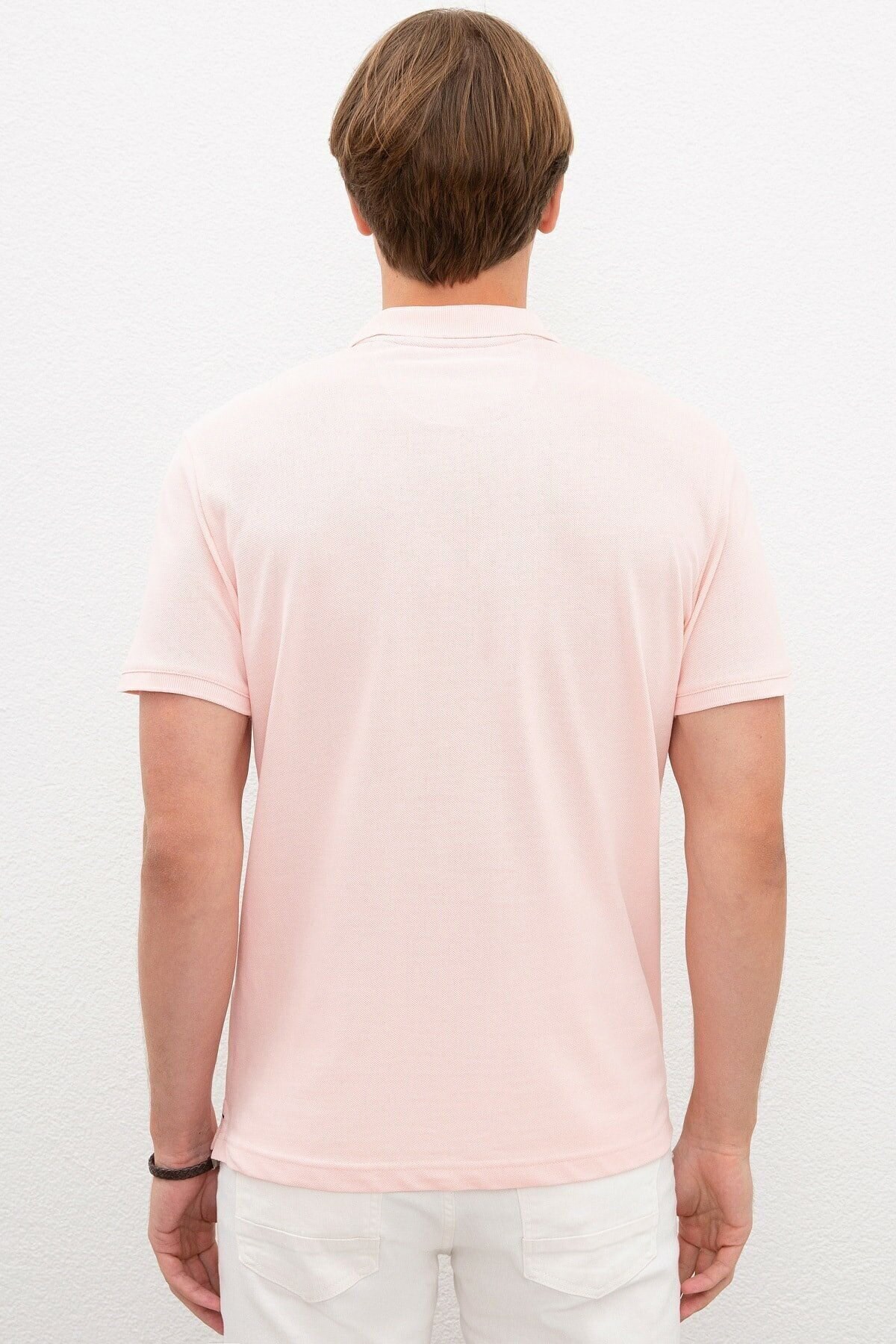 Us Polo Assn. Erkek Polo Tişört 948811 Pembe