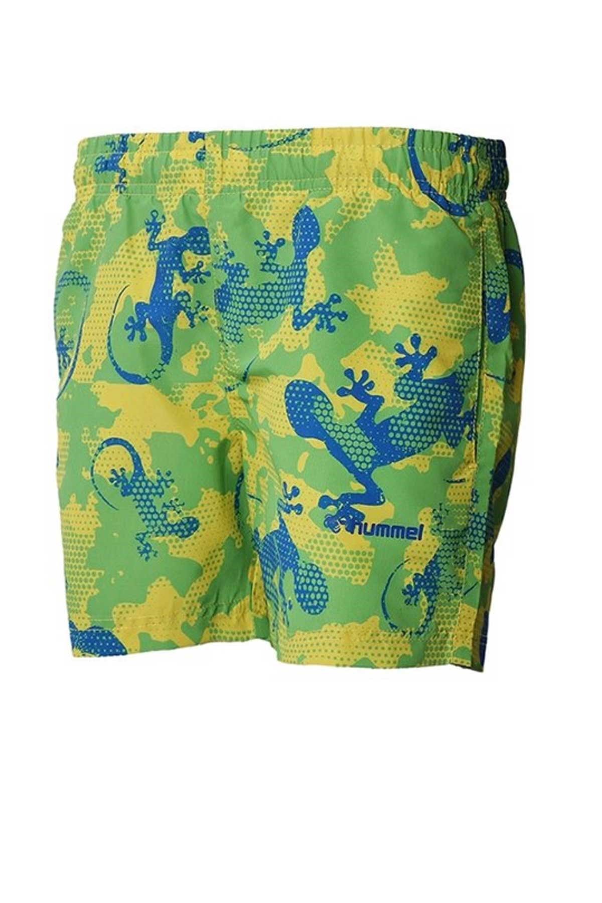 Hummel Buke Çocuk Deniz Şortu 950000-2110 Yeşil