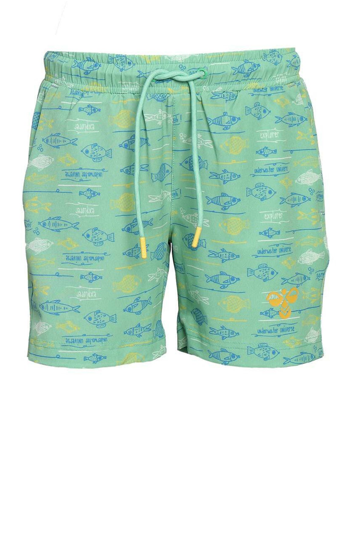 Hummel Çocuk Deniz Şortu 950046-6320 Açık Yeşil