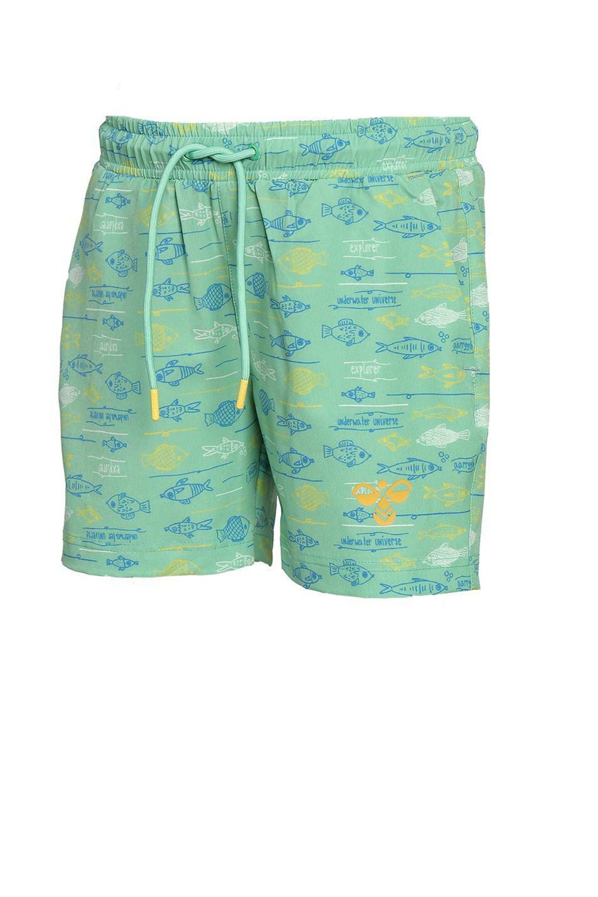 Hummel Çocuk Deniz Şortu 950046-6320 Açık Yeşil