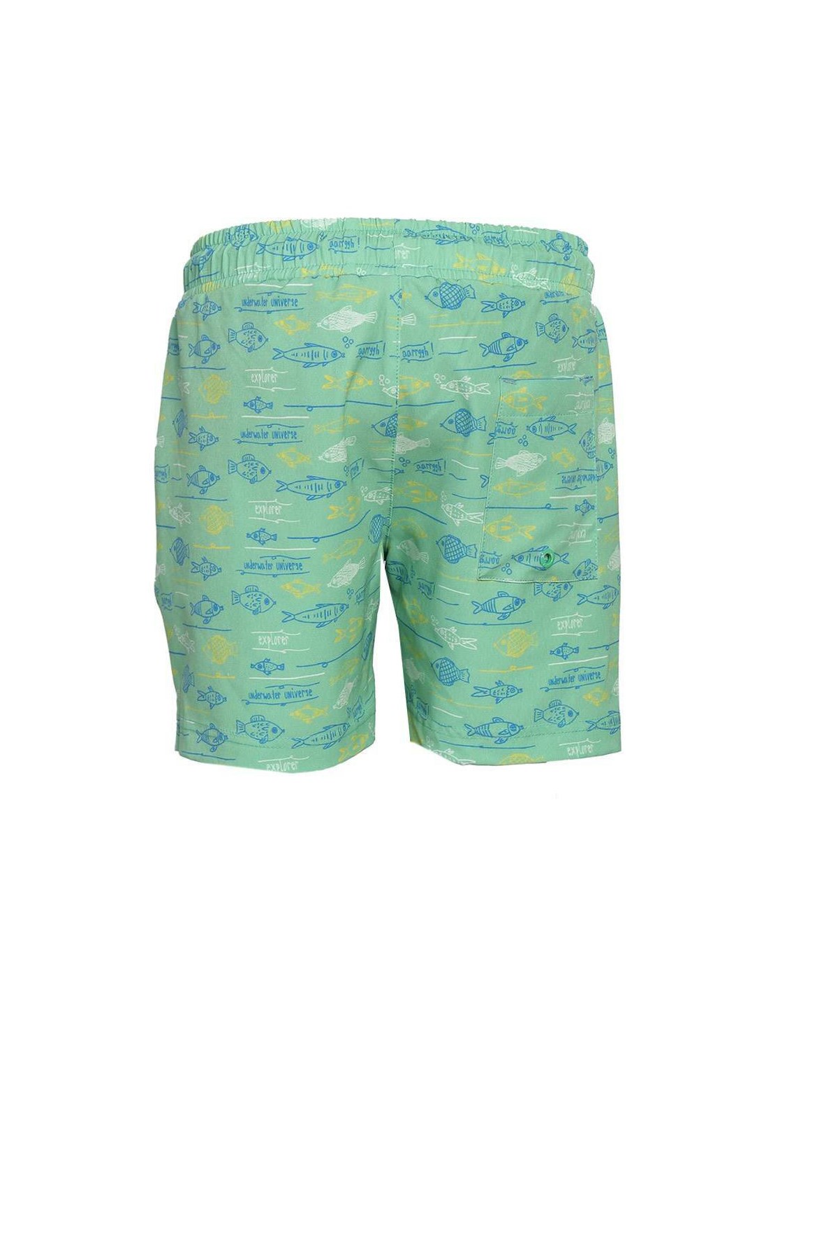 Hummel Çocuk Deniz Şortu 950046-6320 Açık Yeşil