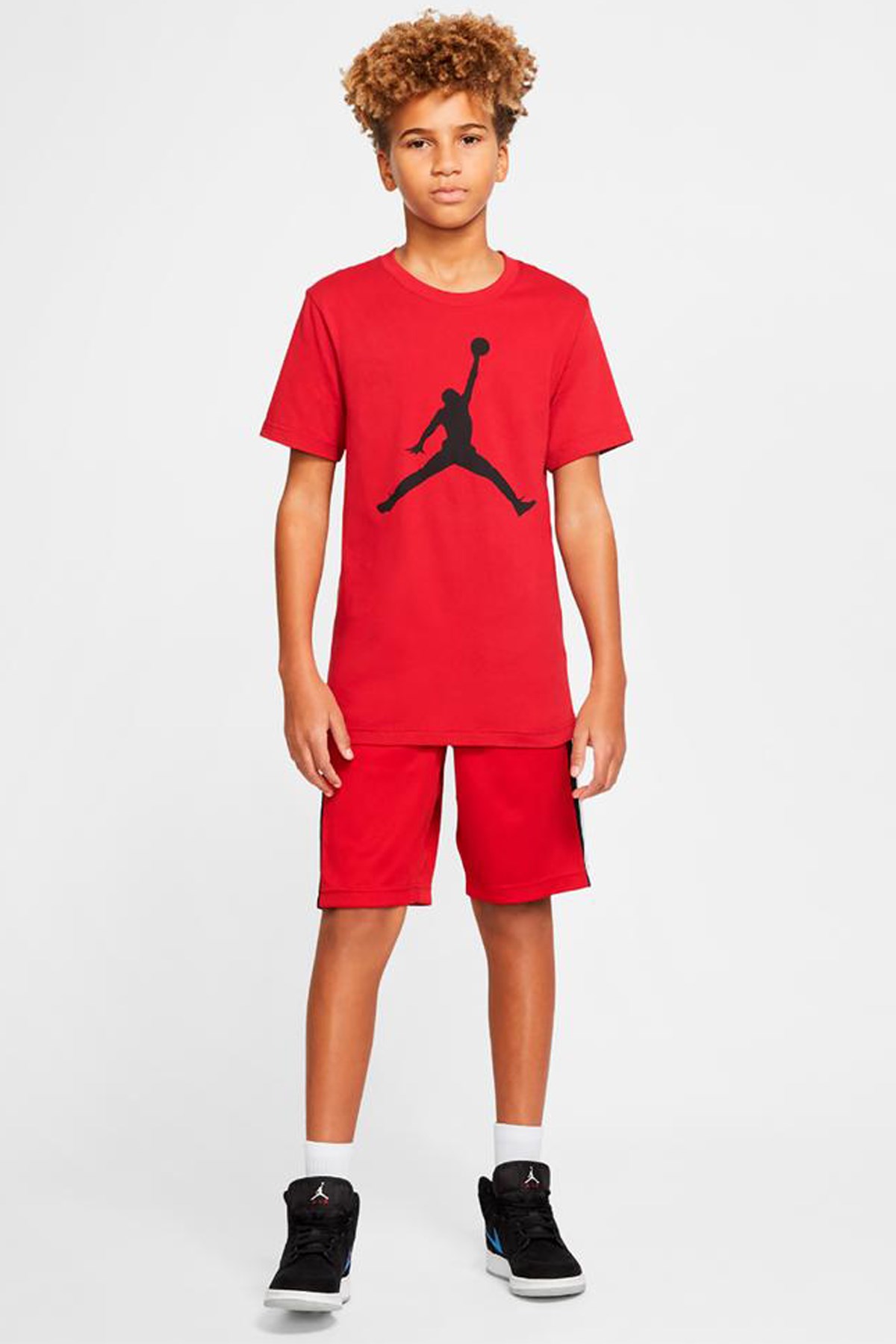 Nike Jdb Çocuk Tişört 952423-R78 Kırmızı