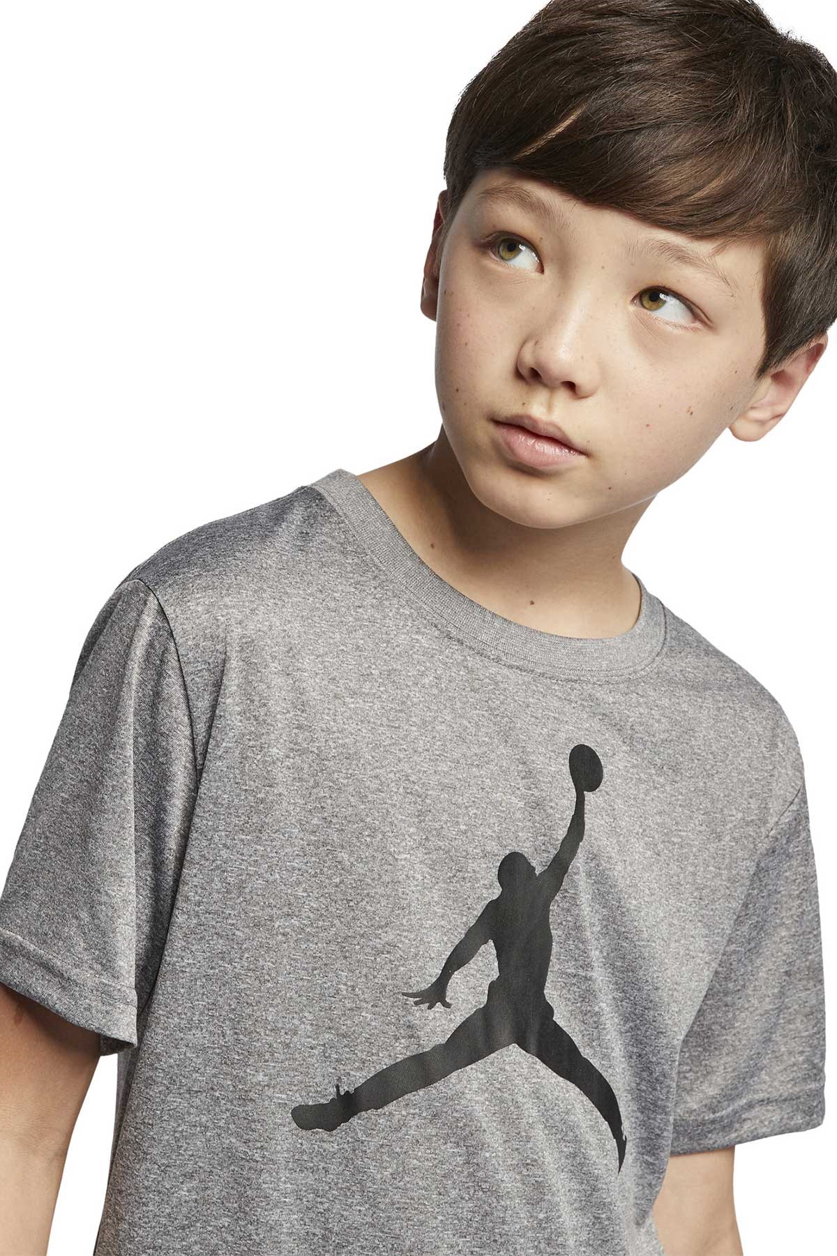 Nike Jdb Çocuk Tişört 954293-GEH Gri