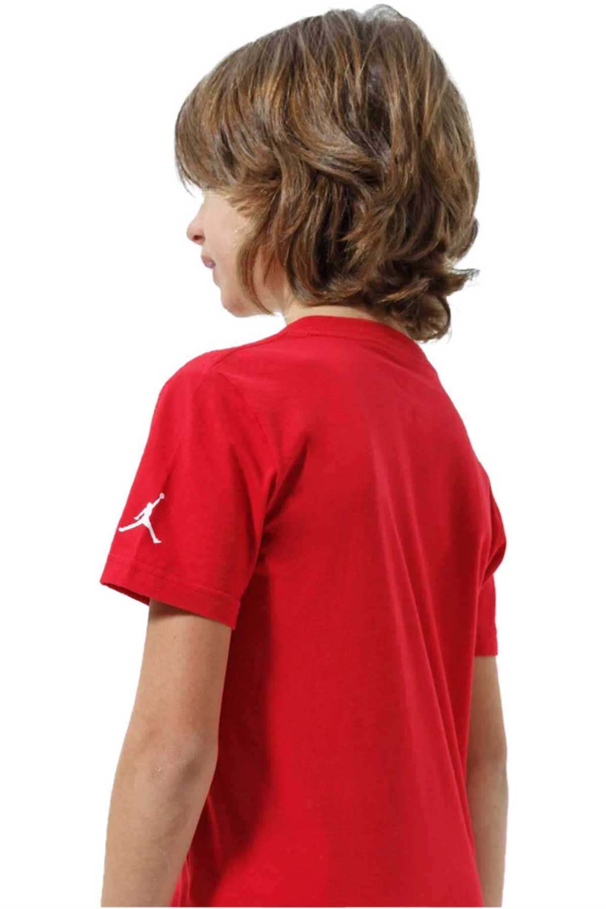 Nike Jdb Brand Çocuk Tişört 955175-R78 Kırmızı