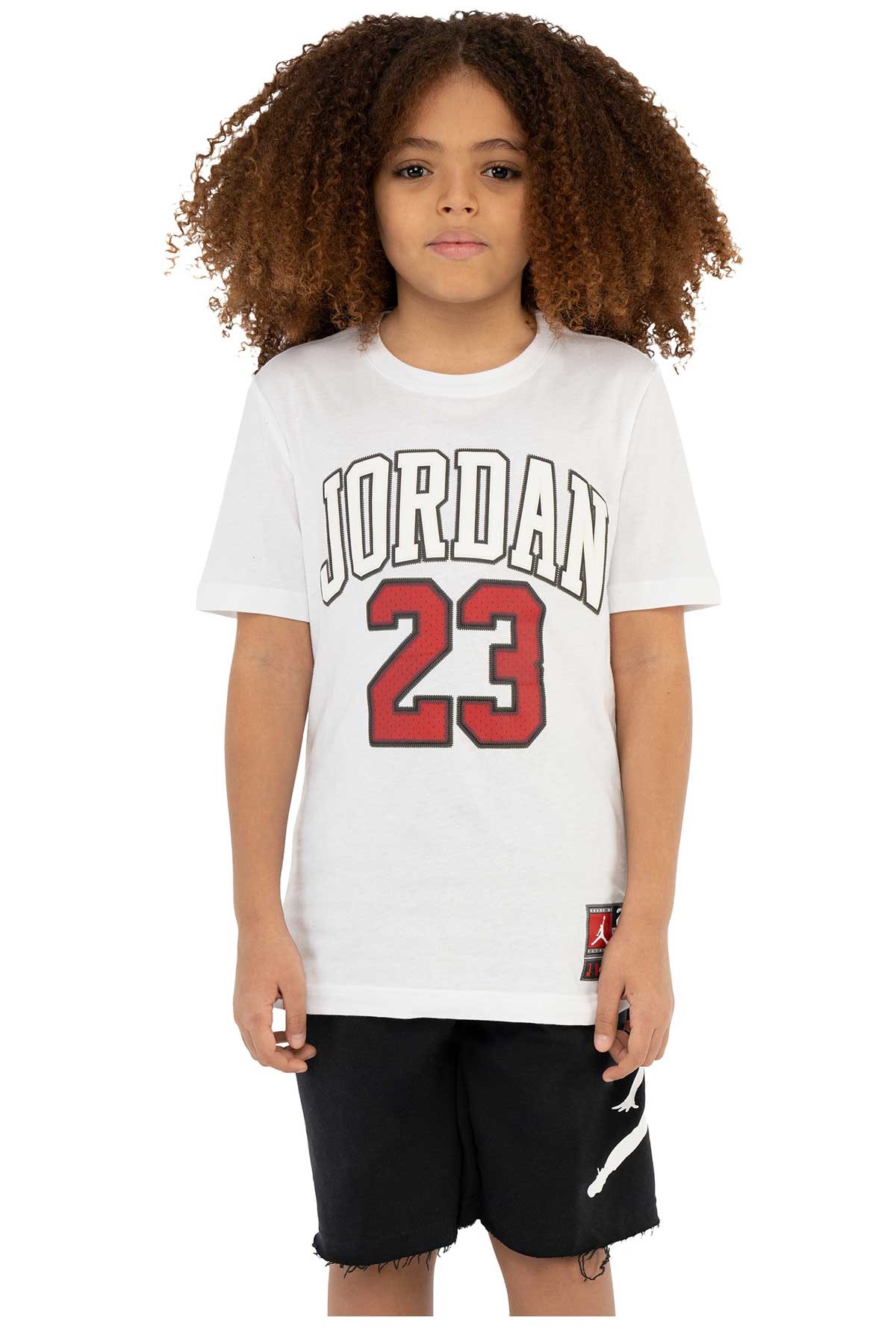 Nike Jdb Practice Çocuk Tişört 95A088-001 Beyaz