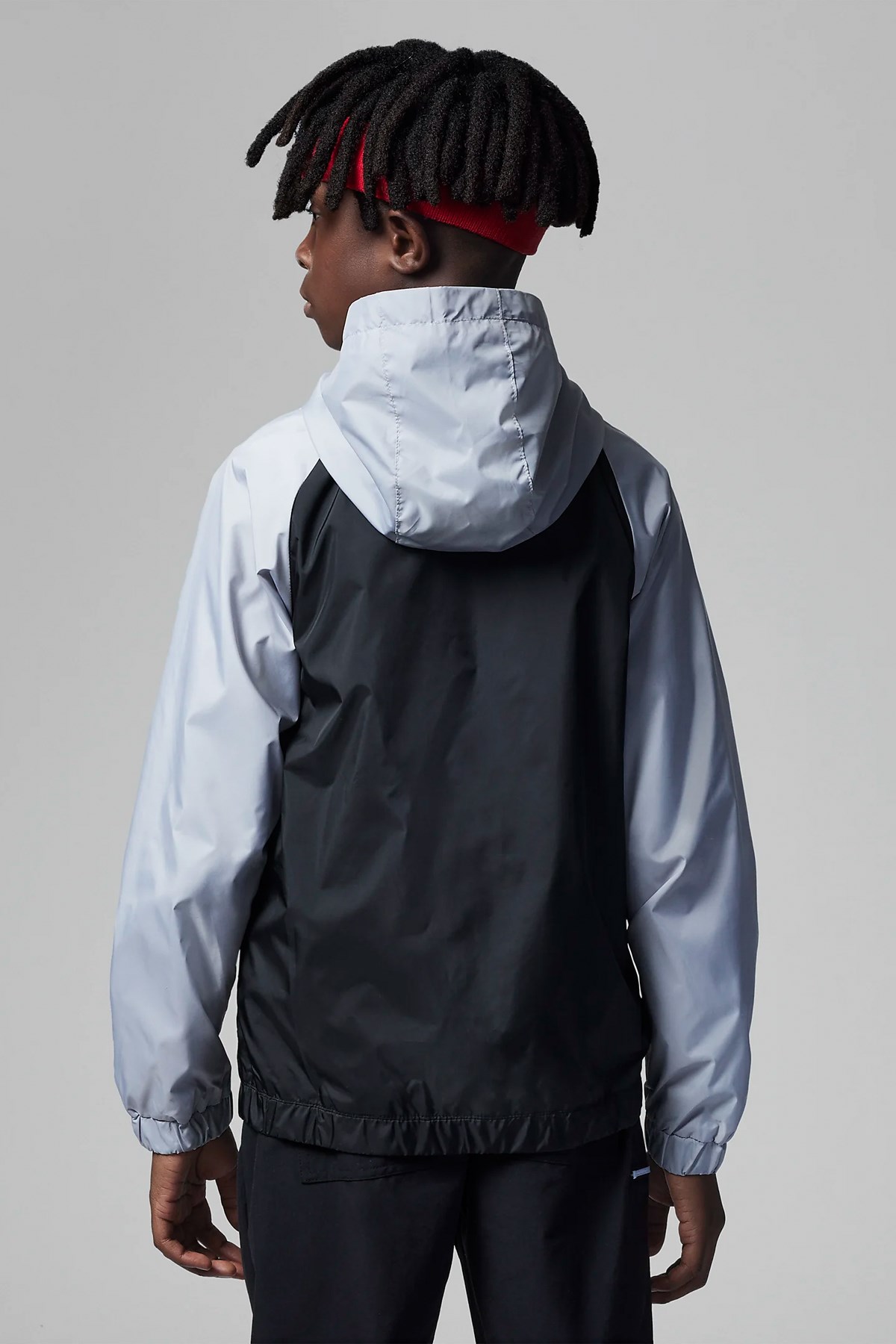Nike Jdb Windbreaker Çocuk Yağmurluk 95A469-G3A Gri