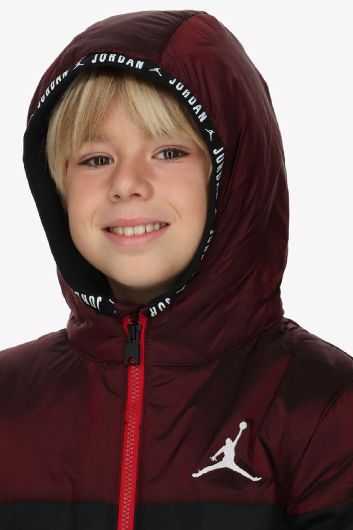 Nike Jdn Basic Poly Puffer Çocuk Mont 95B657-023 Siyah