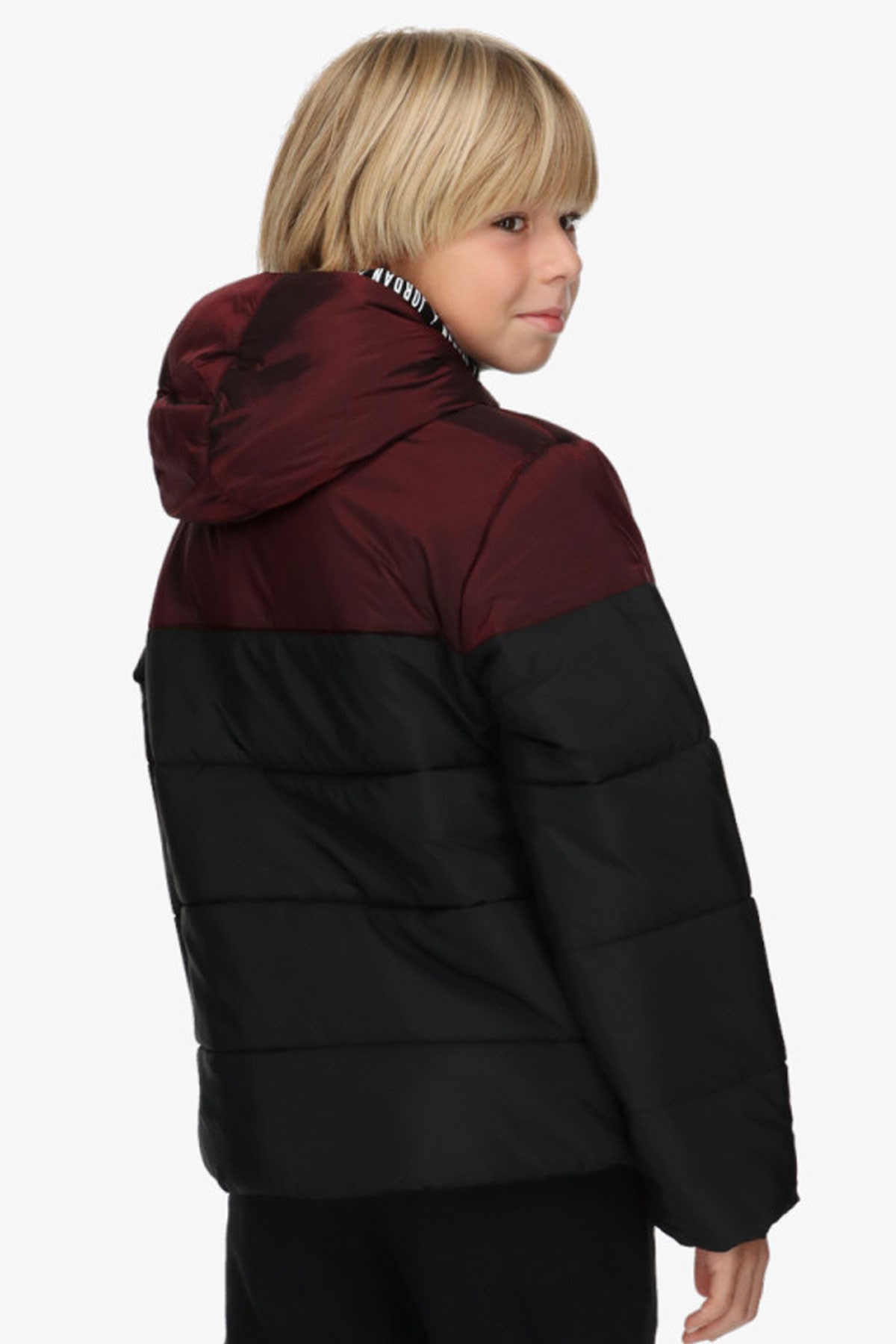 Nike Jdn Basic Poly Puffer Çocuk Mont 95B657-023 Siyah