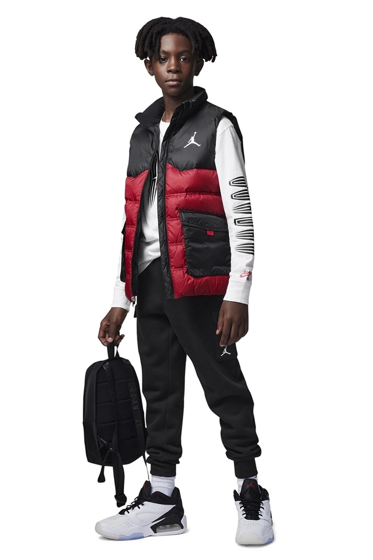 Nike Jdb Down Çocuk Yelek 95B662-R78 Kırmızı