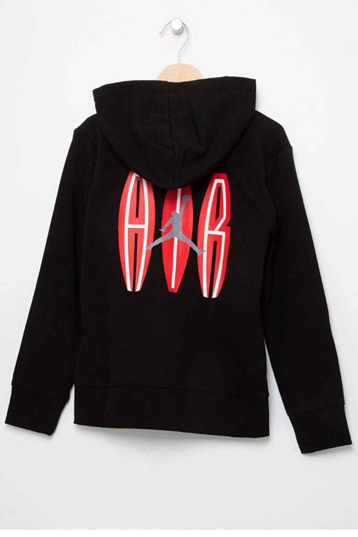Nike Jdb Mj Mvp Ft Fz Çocuk Fermuarlı Sweatshirt 95B701-023 Siyah