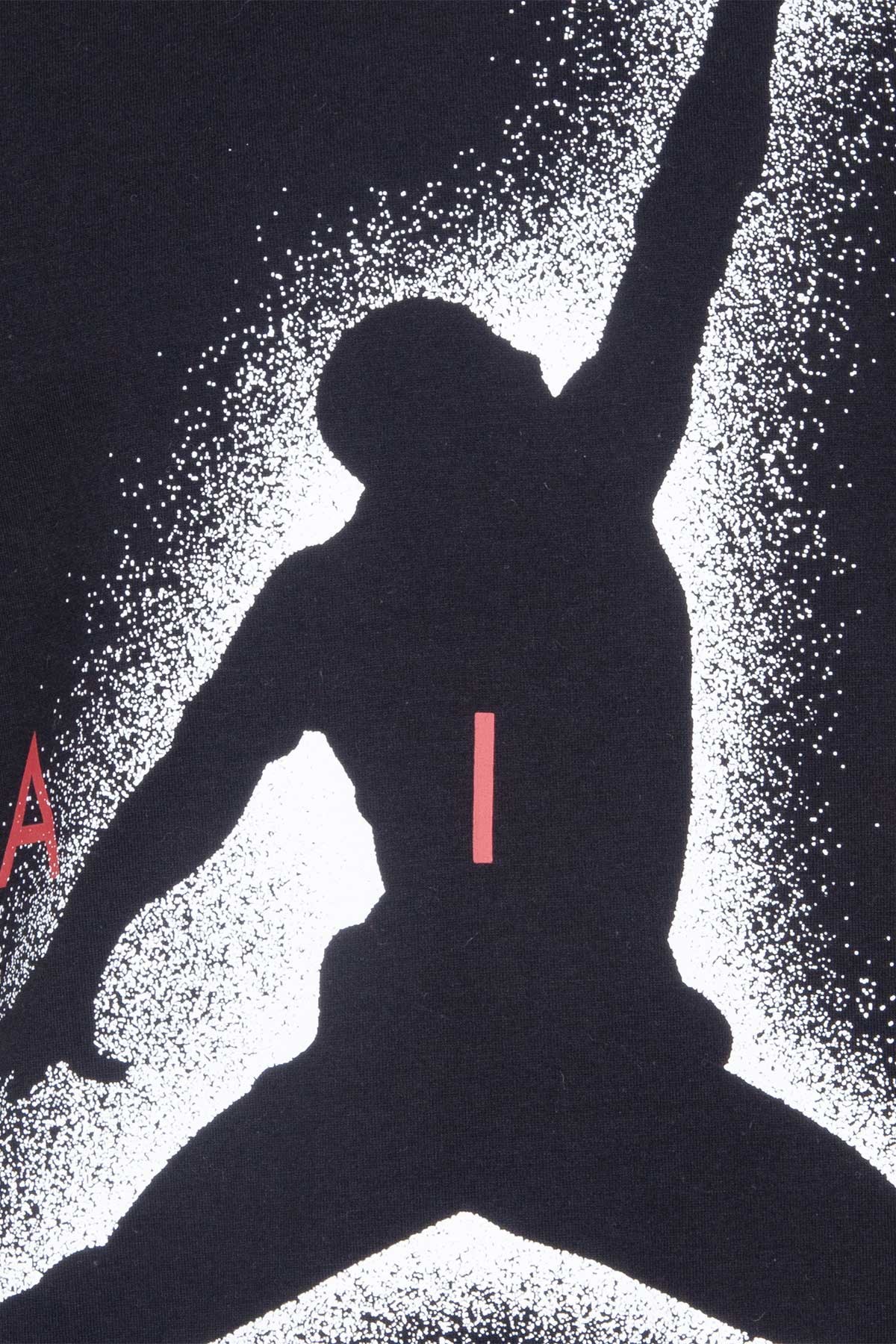 Nike Jdb Flight Çocuk Tişört 95C122-023 Siyah