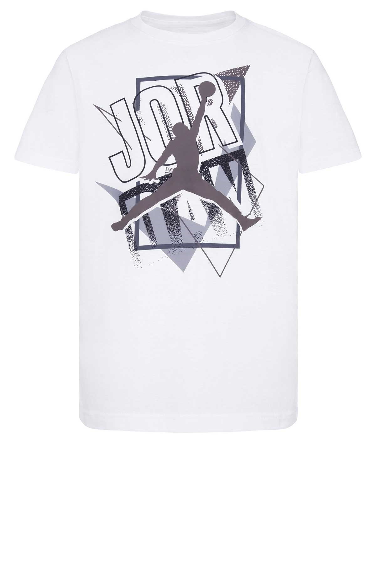 Nike Jdb Çocuk Tişört 95C183-001 Beyaz