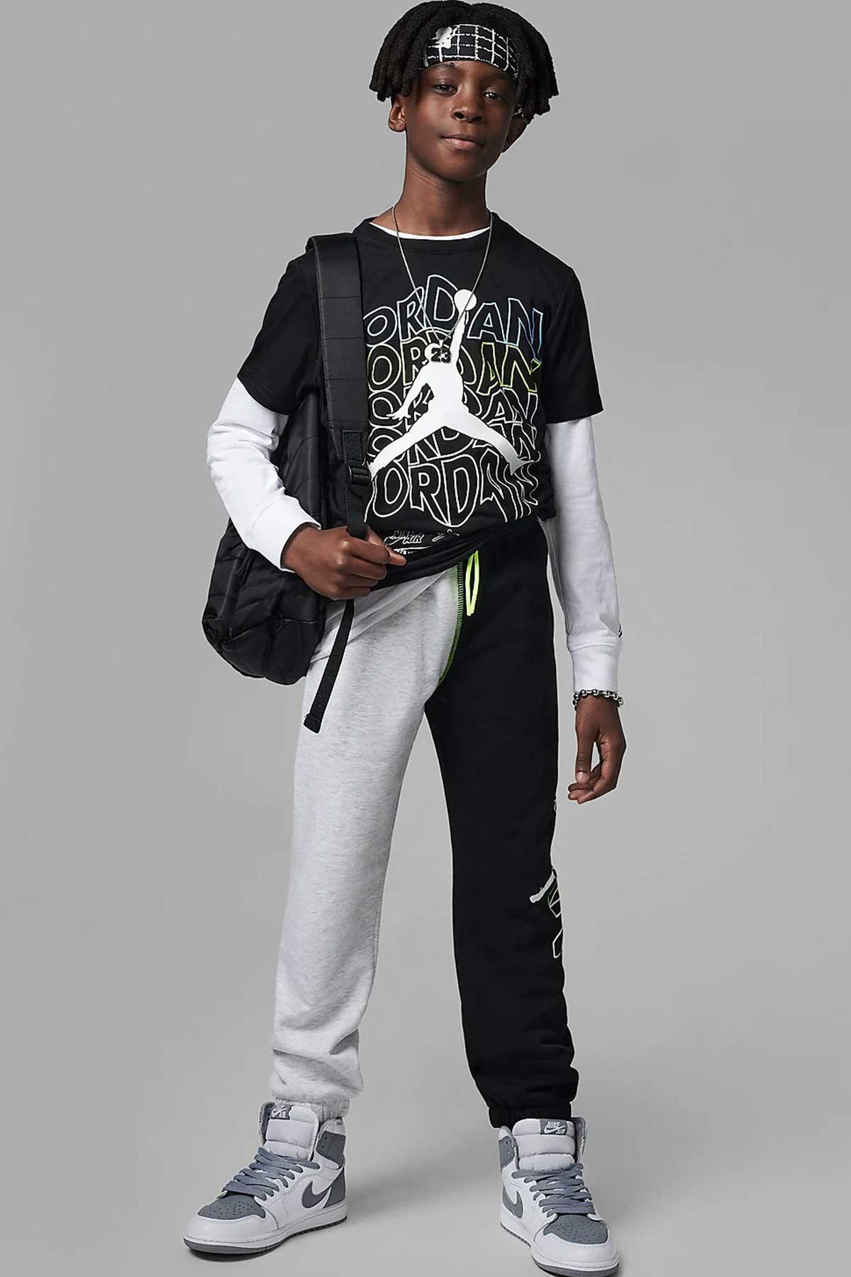 Nike Jdb Çocuk Tişört 95C194-023 Siyah