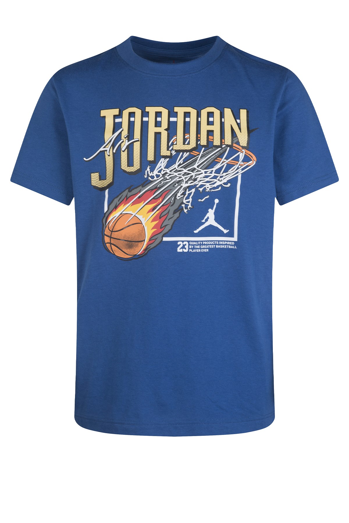 Nike Jdb Fireball Çocuk Tişört 95C253-B65 Mavi