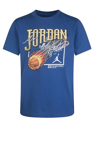 Nike Jdb Fireball Çocuk Tişört 95C253-B65 Mavi