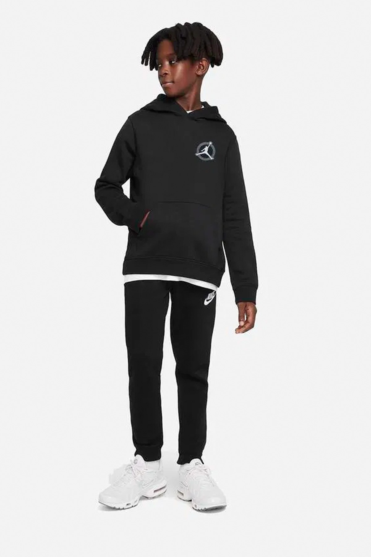 Nike Jdb Flight Çocuk Sweatshirt 95C457-023 Siyah