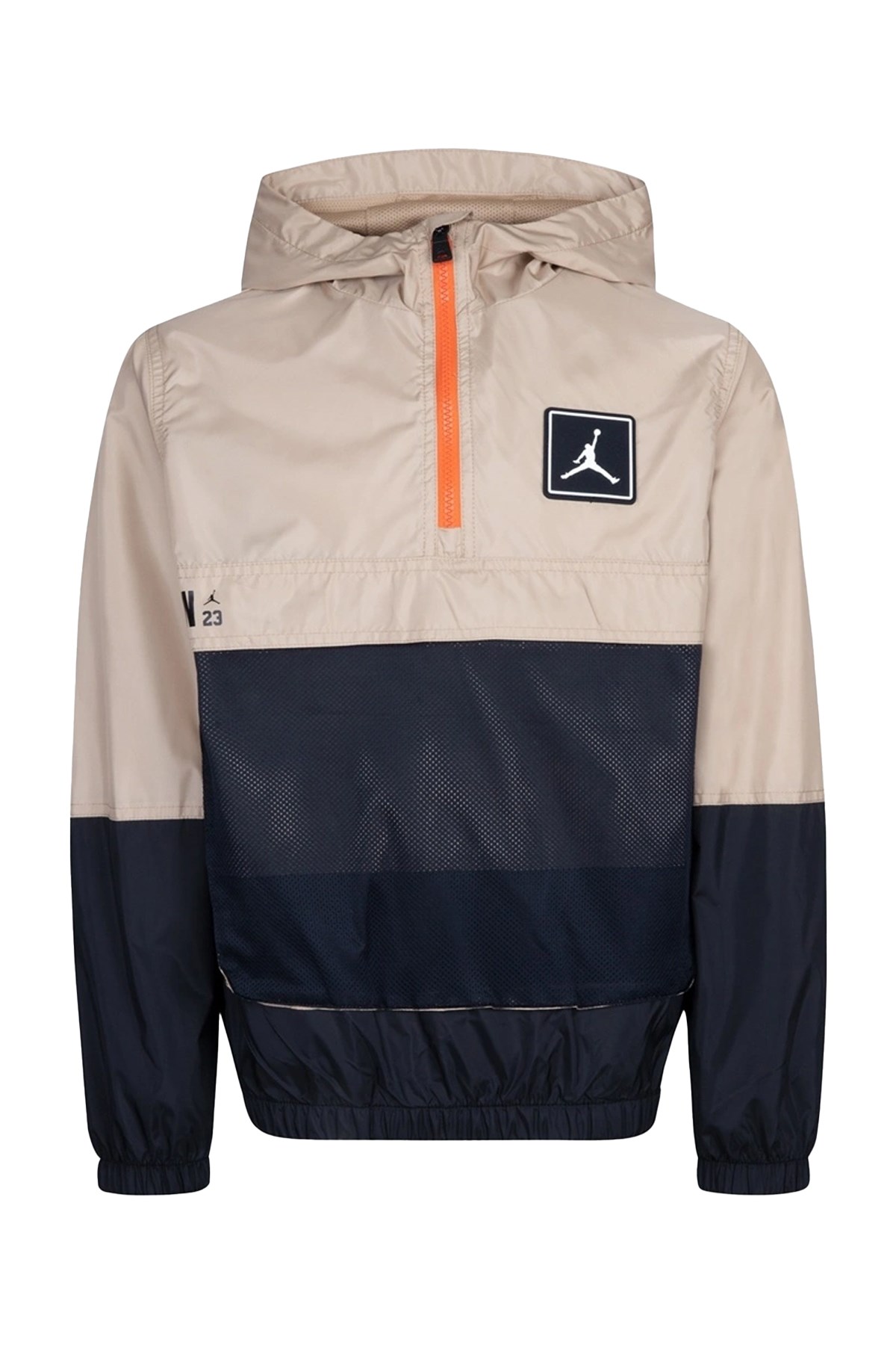Nike Jdb Half Zip Çocuk Mont 95C476-X0L Kahverengi